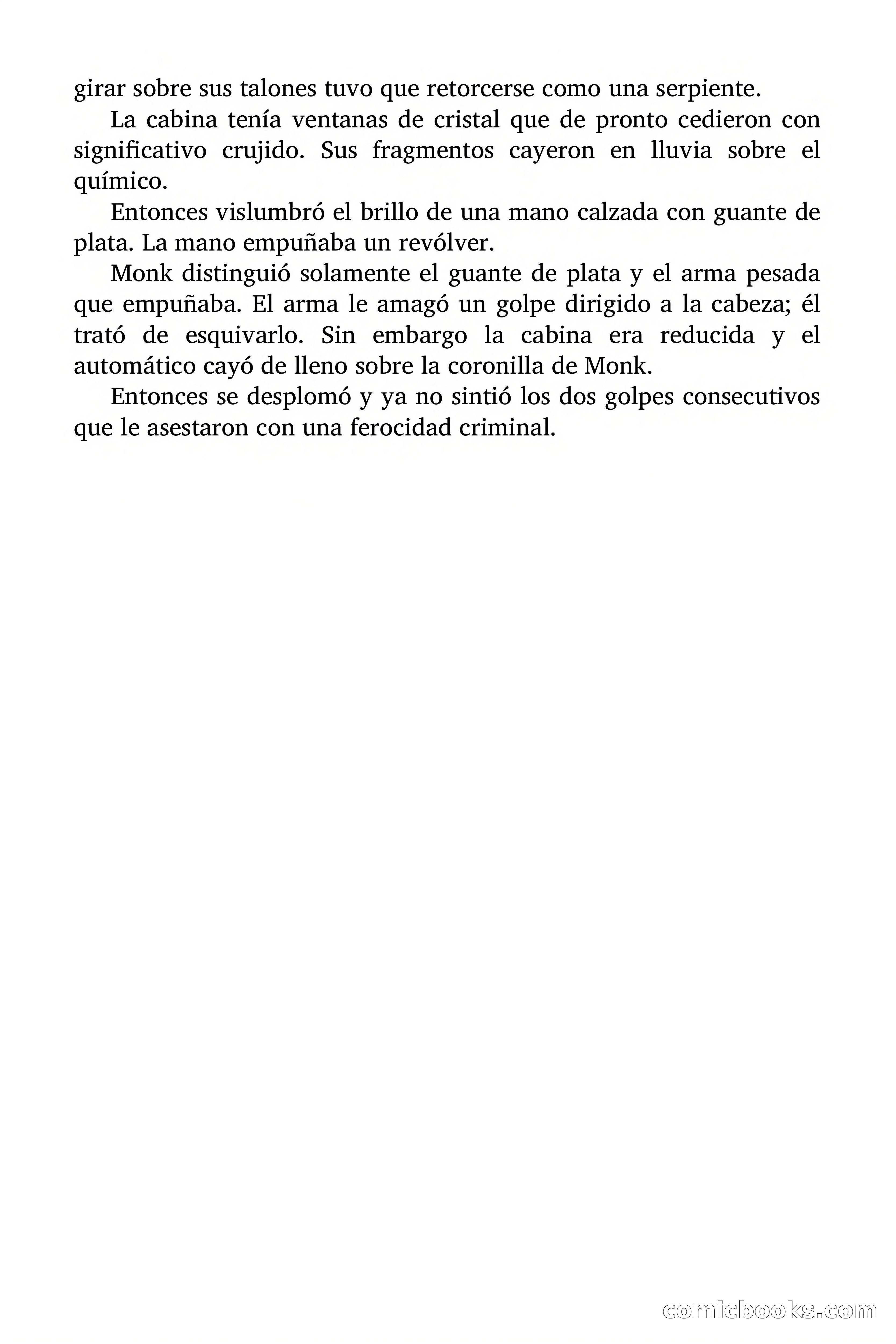 Doc Savage: La Muerte Vestida de Plata — page 26 of 177