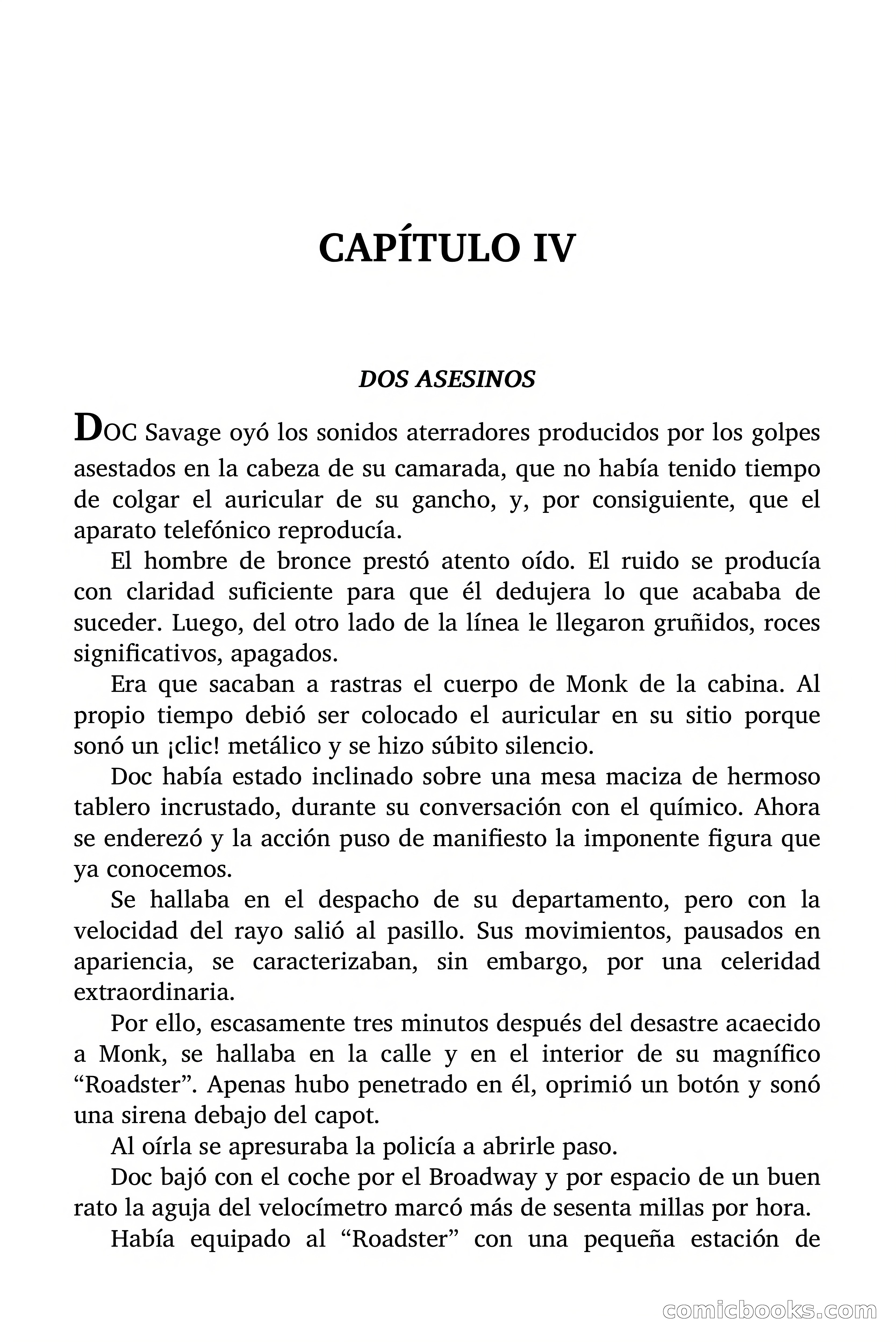 Doc Savage: La Muerte Vestida de Plata — page 27 of 177