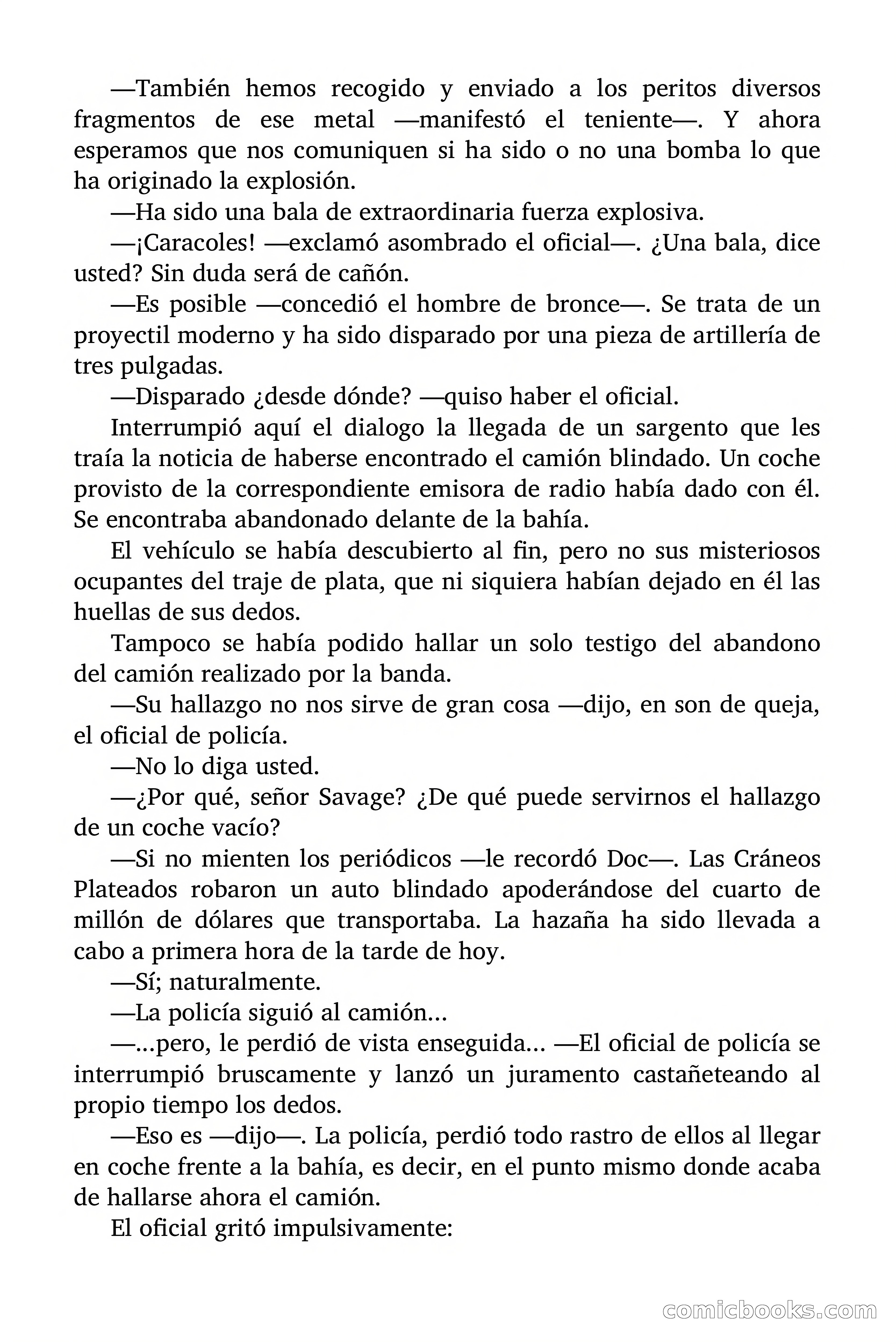 Doc Savage: La Muerte Vestida de Plata — page 31 of 177