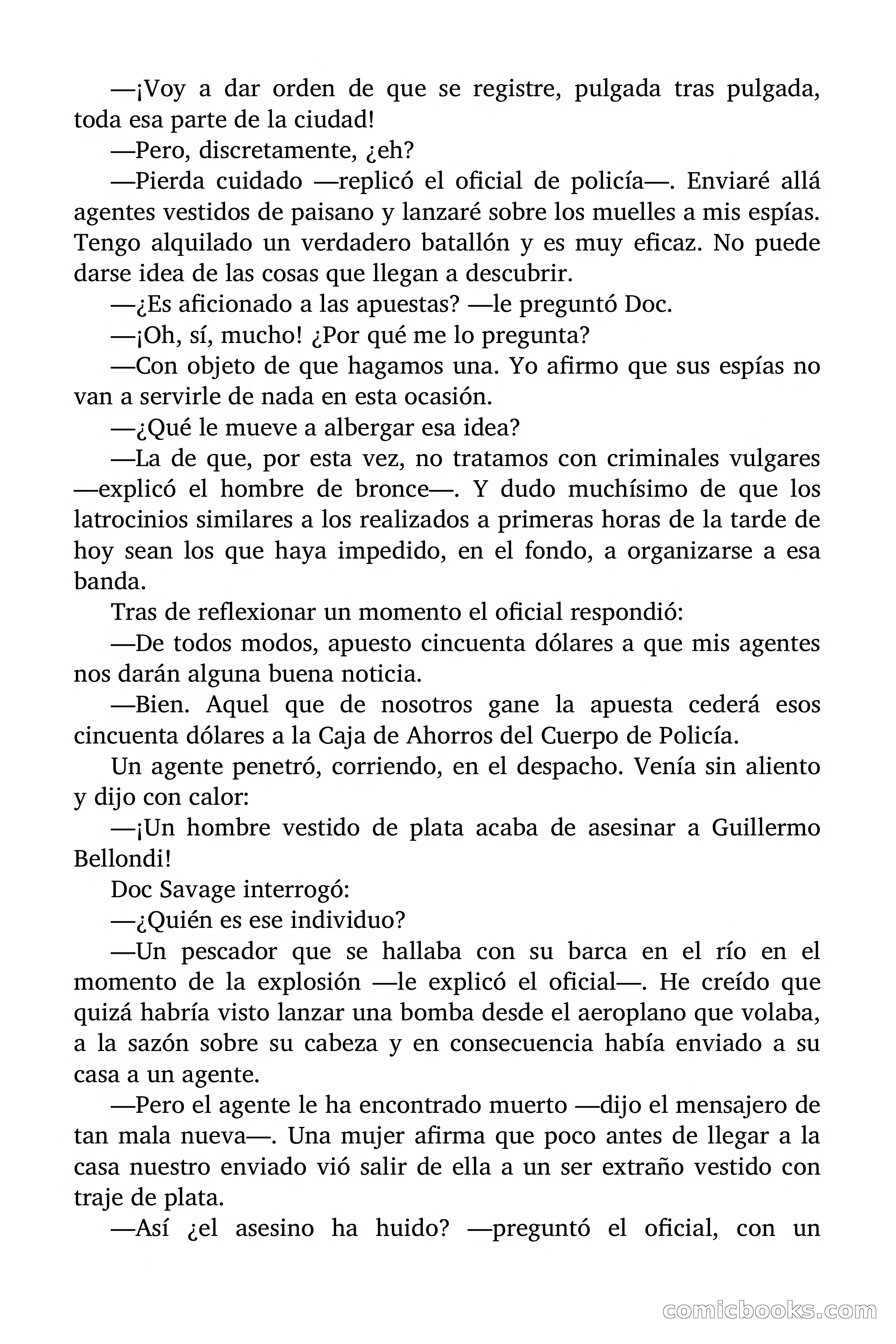 Doc Savage: La Muerte Vestida de Plata — page 32 of 177