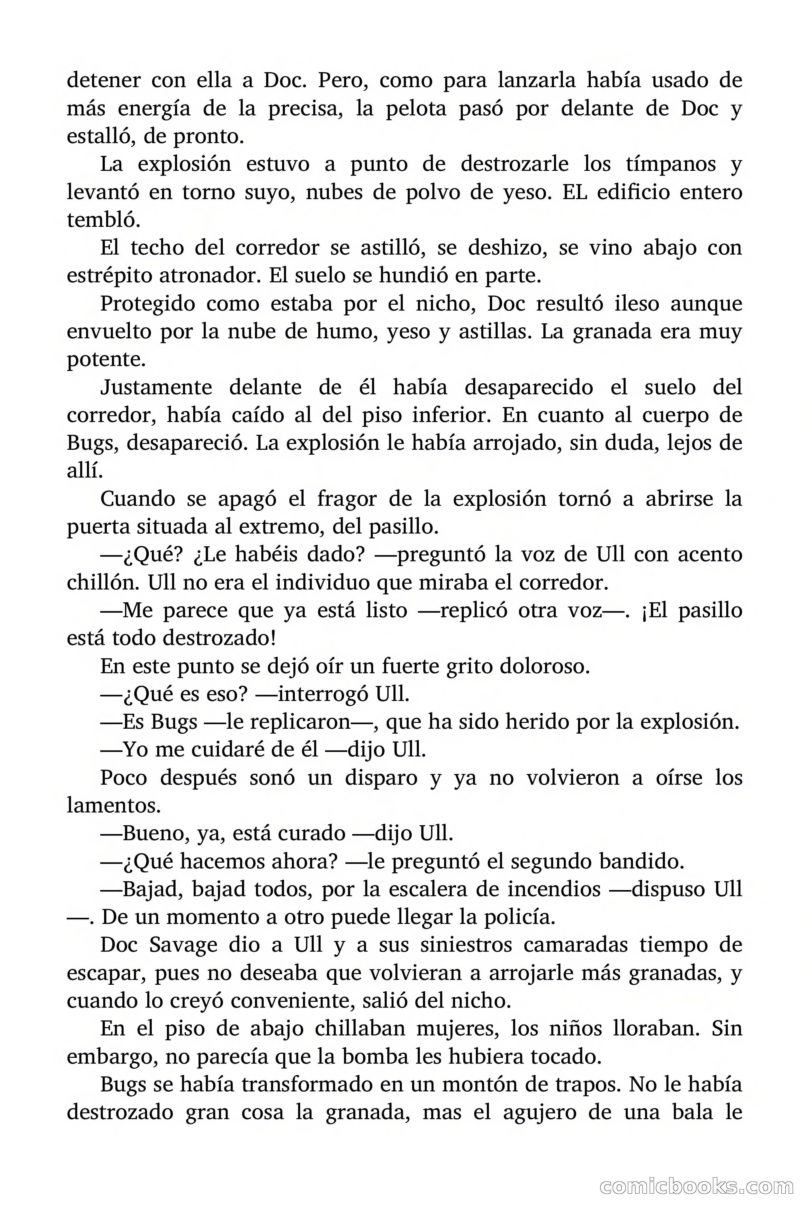 Doc Savage: La Muerte Vestida de Plata — page 37 of 177