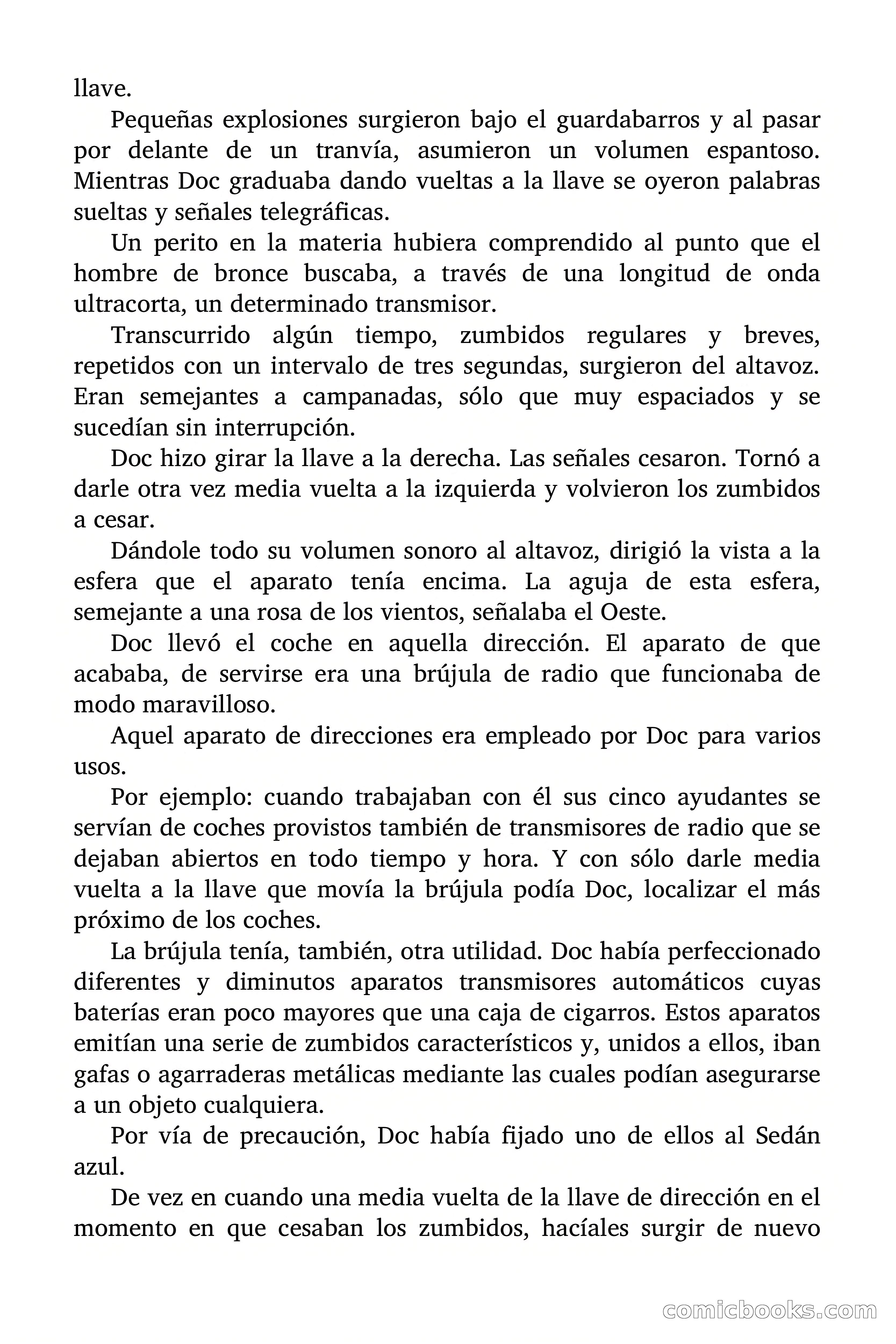 Doc Savage: La Muerte Vestida de Plata — page 40 of 177