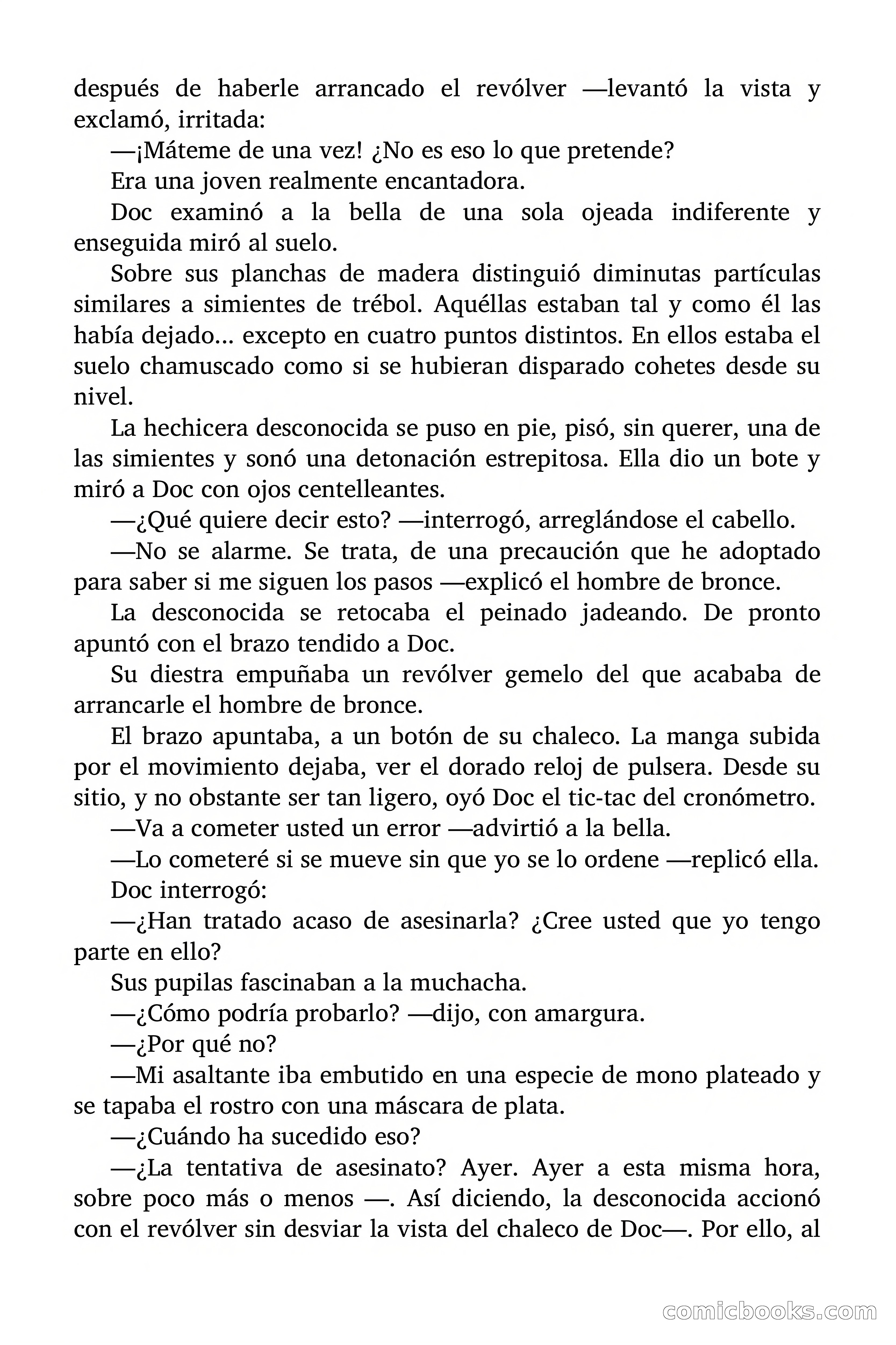 Doc Savage: La Muerte Vestida de Plata — page 44 of 177