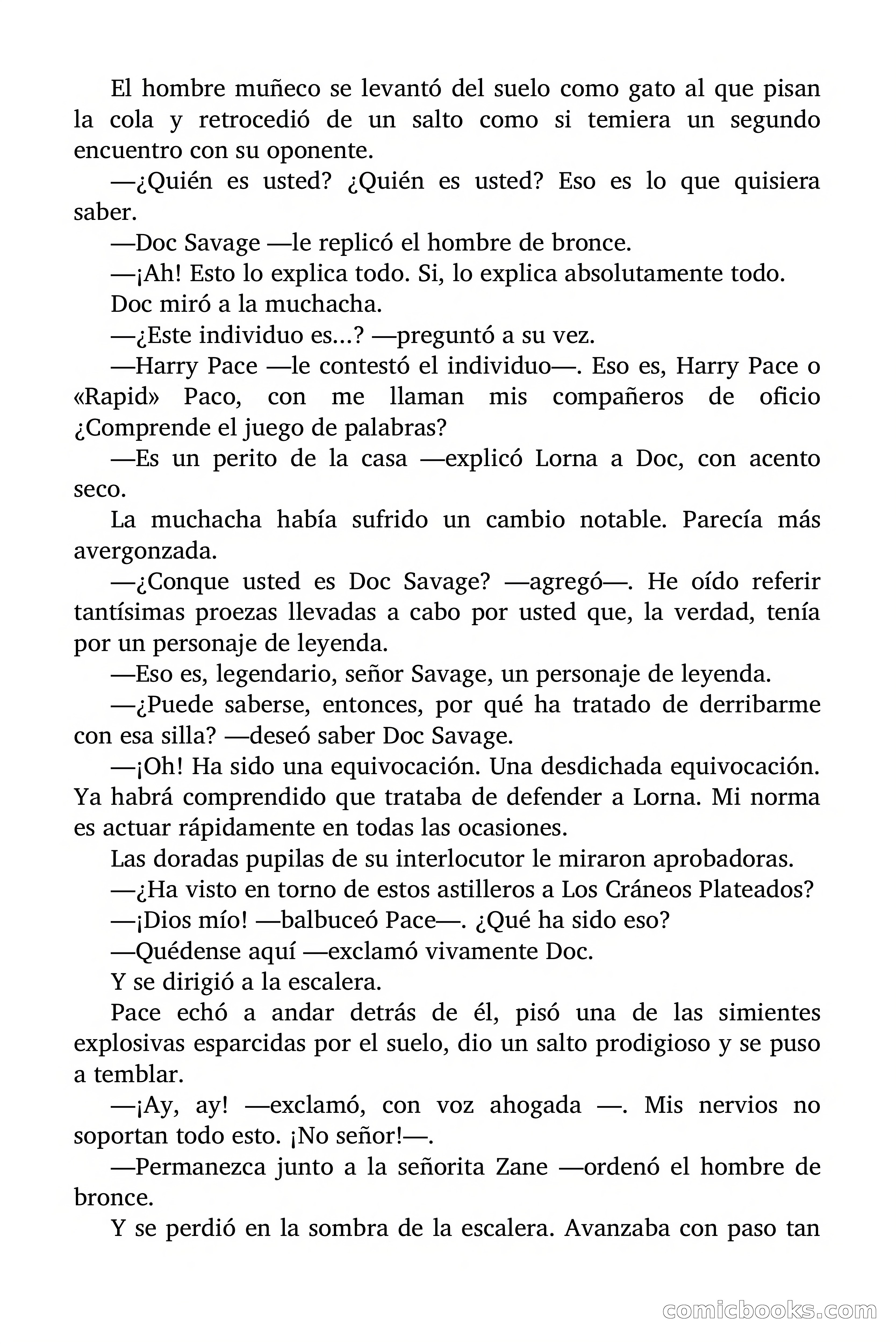 Doc Savage: La Muerte Vestida de Plata — page 47 of 177