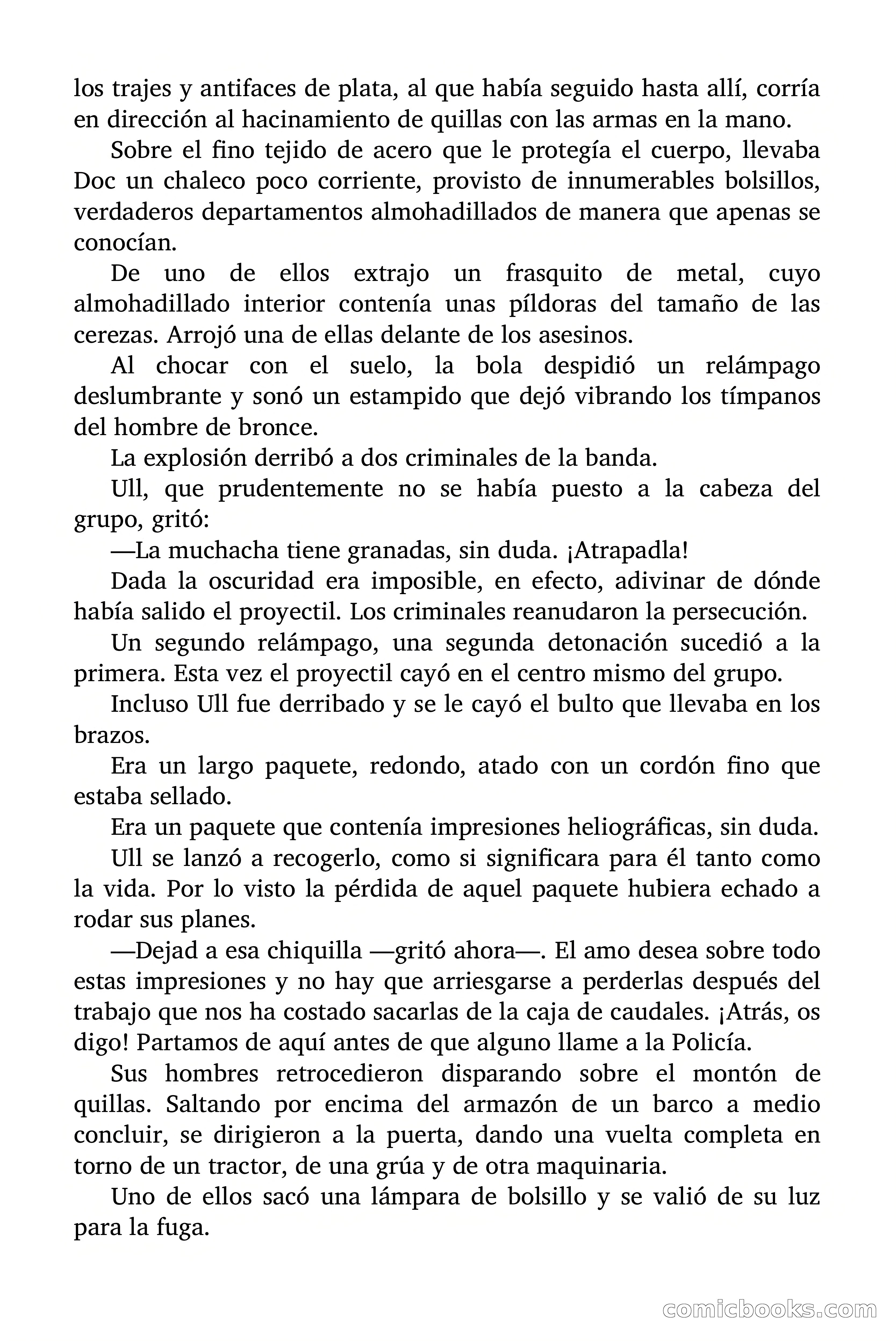Doc Savage: La Muerte Vestida de Plata — page 50 of 177