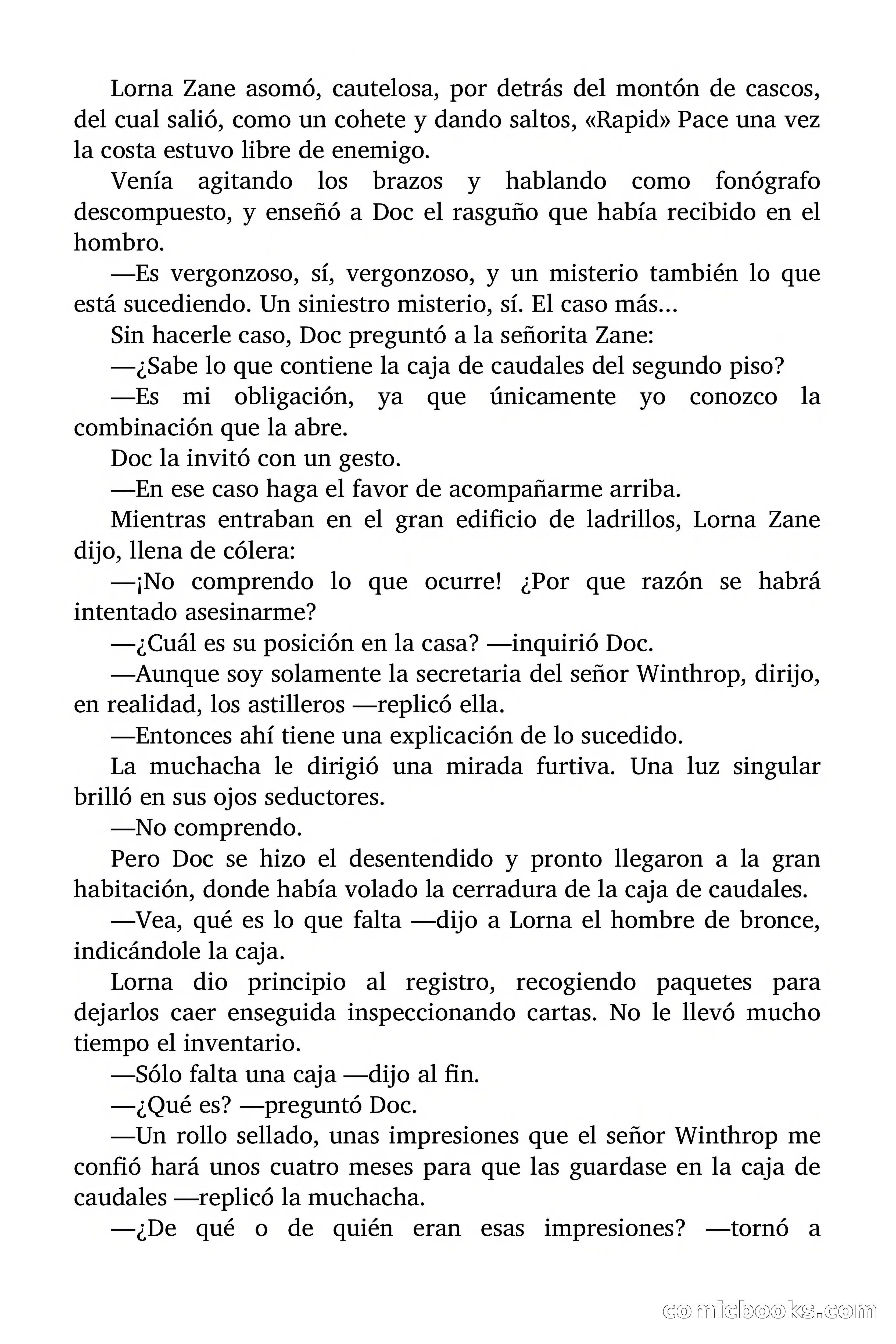 Doc Savage: La Muerte Vestida de Plata — page 52 of 177