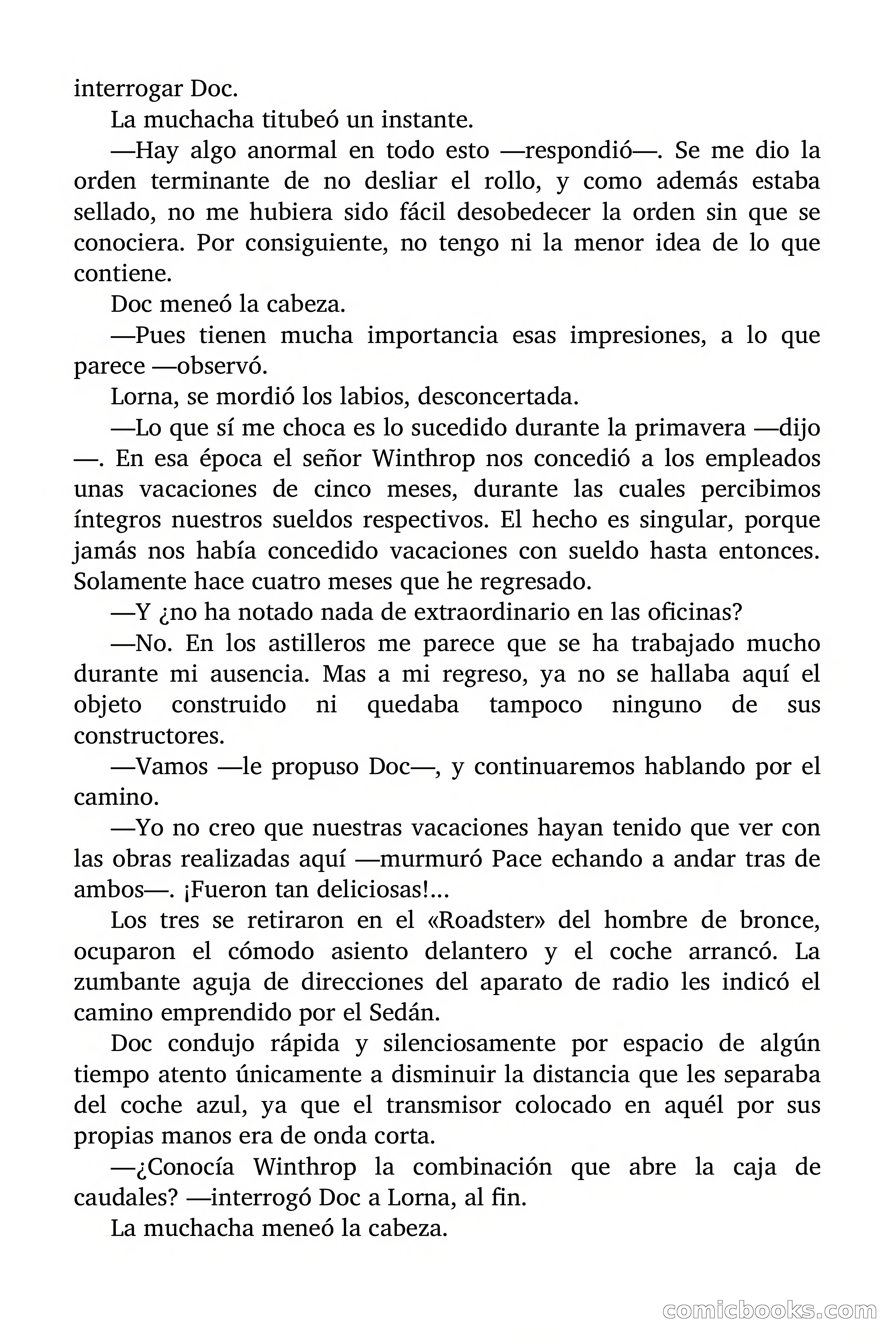 Doc Savage: La Muerte Vestida de Plata — page 53 of 177