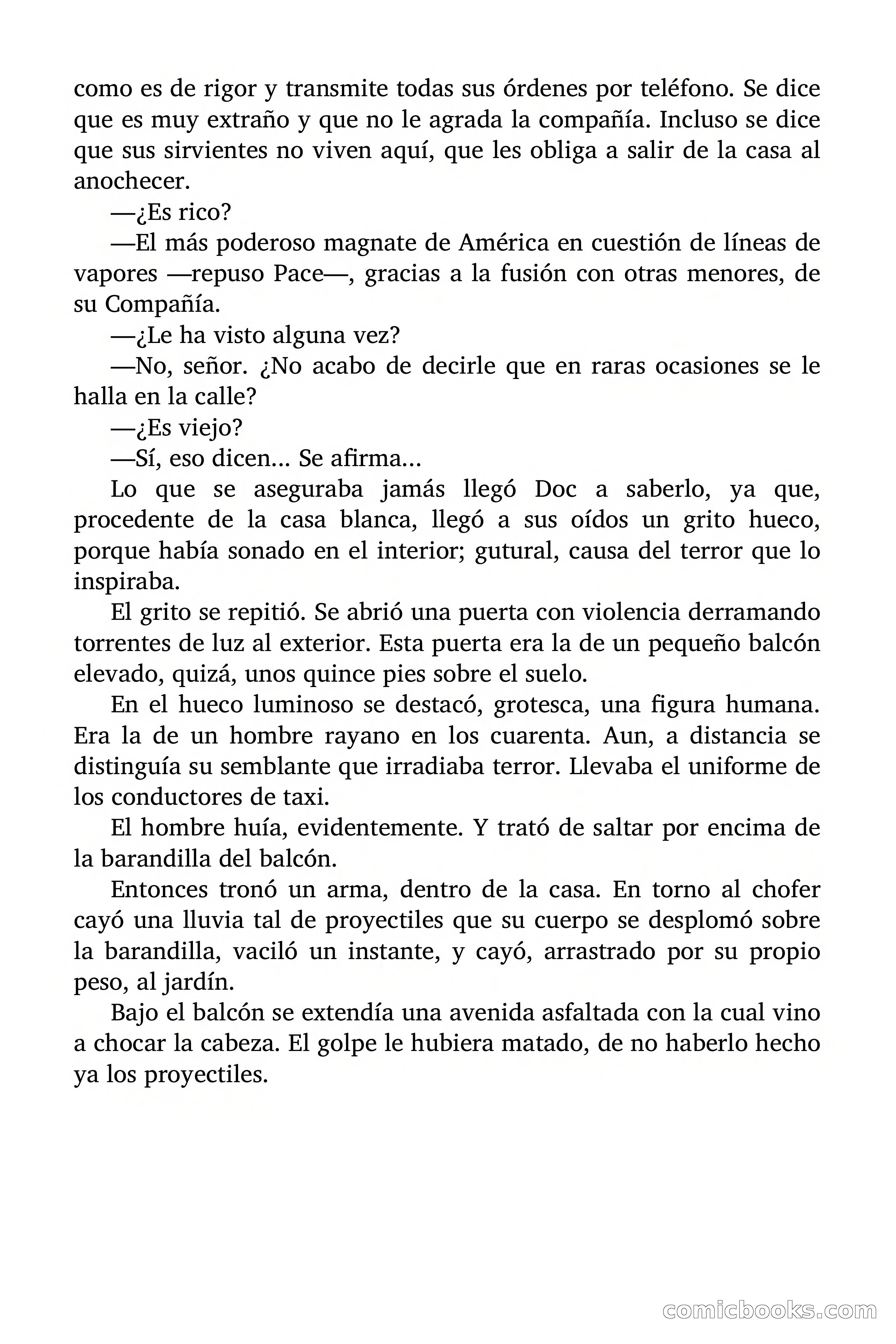 Doc Savage: La Muerte Vestida de Plata — page 59 of 177