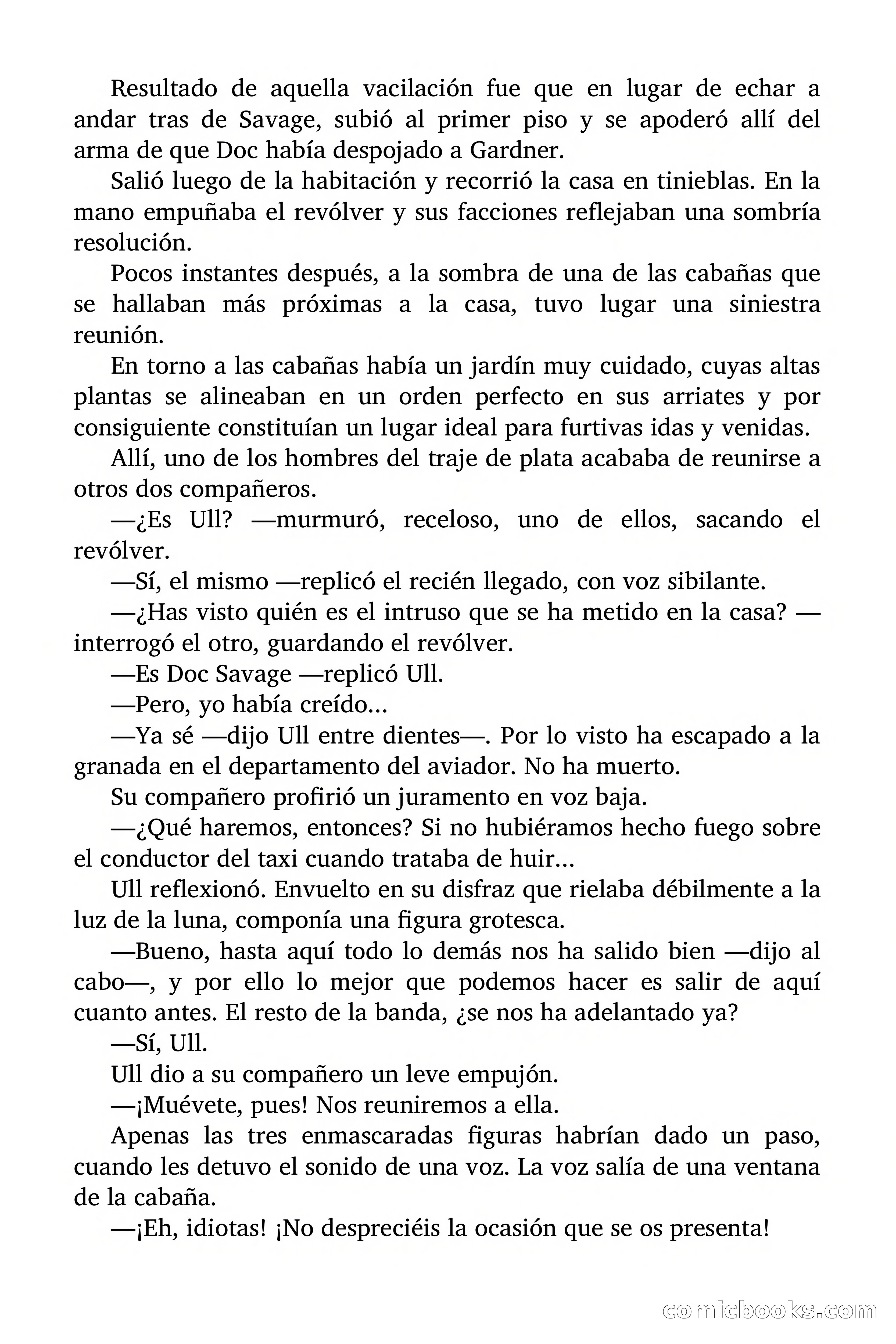 Doc Savage: La Muerte Vestida de Plata — page 63 of 177