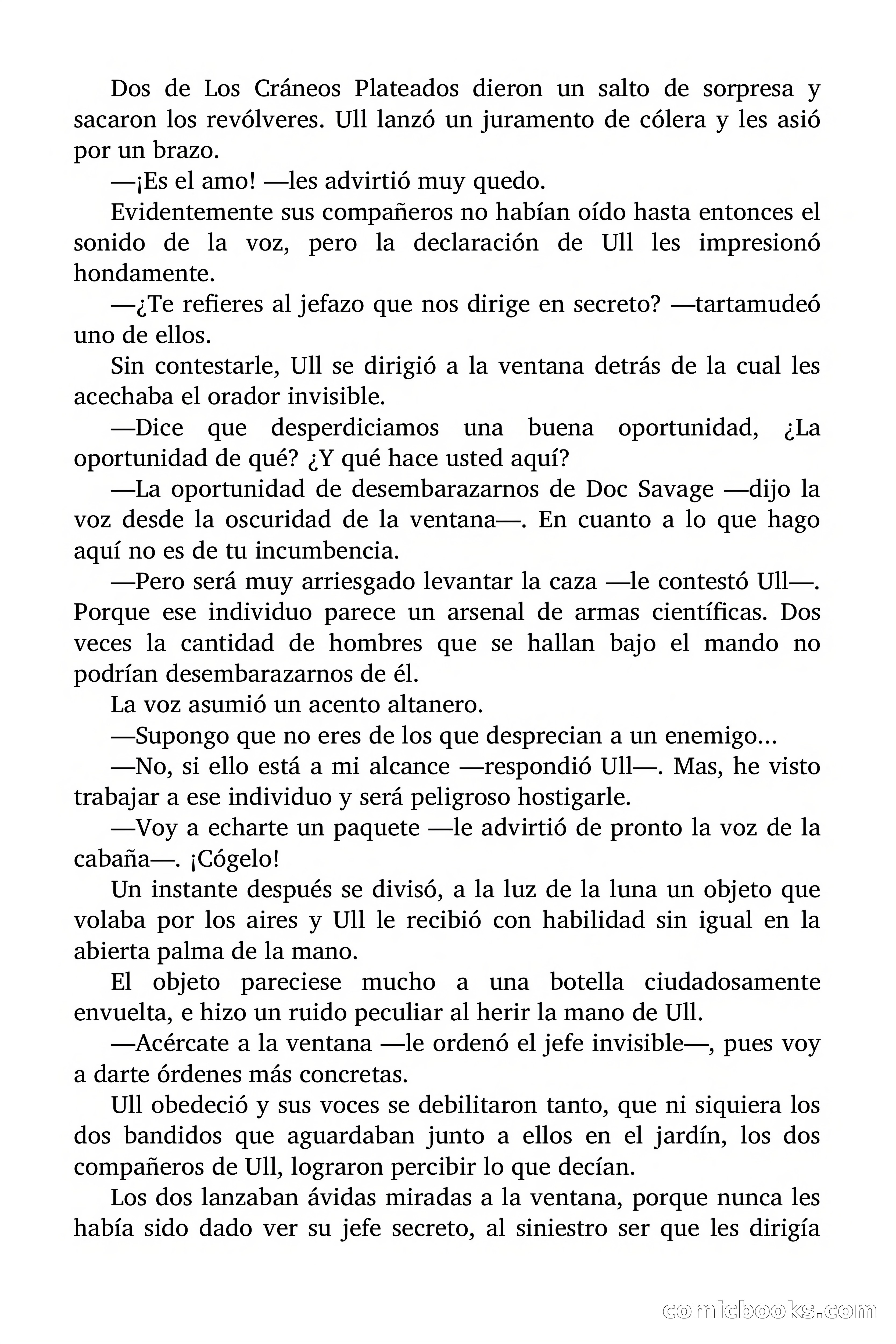 Doc Savage: La Muerte Vestida de Plata — page 64 of 177
