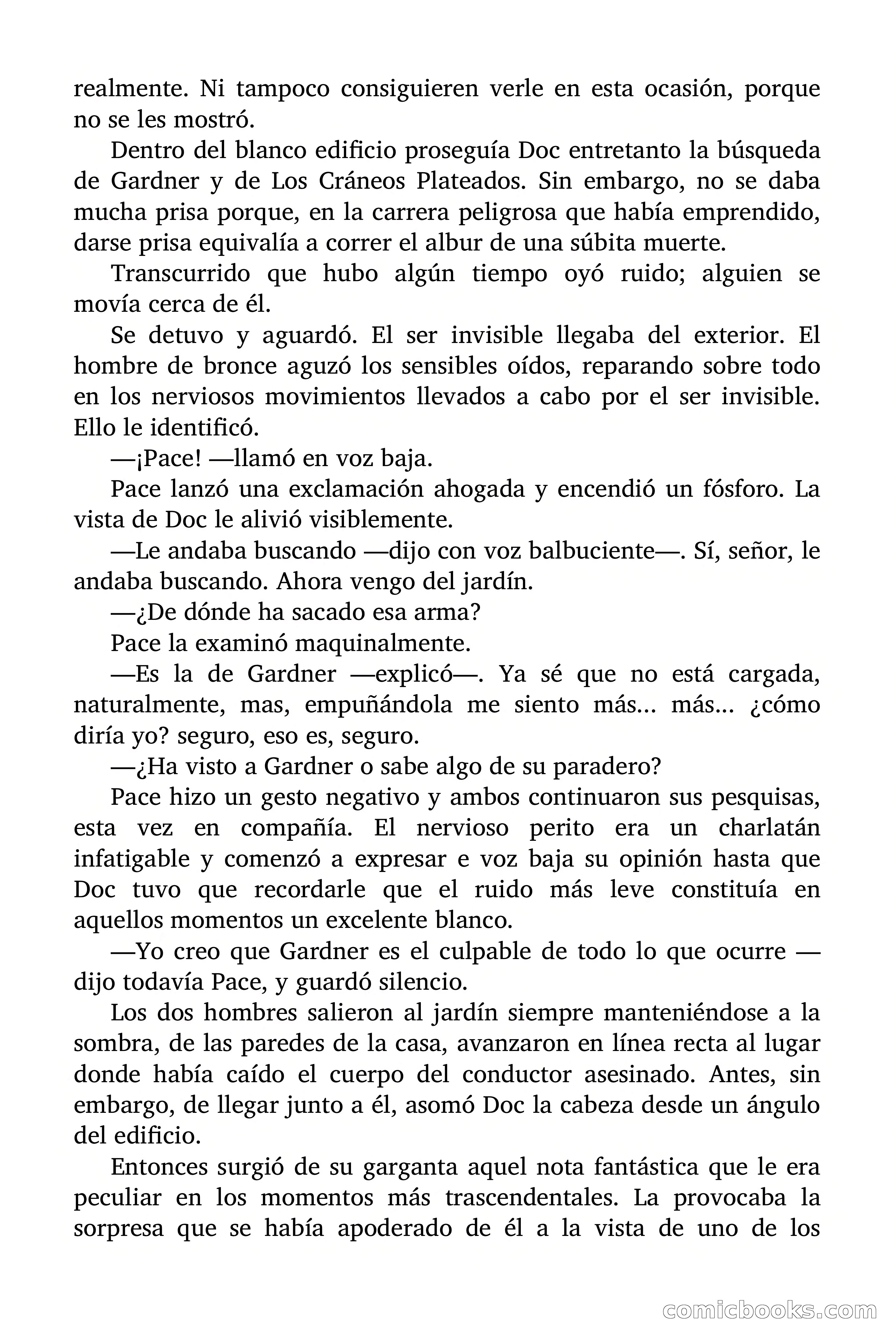 Doc Savage: La Muerte Vestida de Plata — page 65 of 177