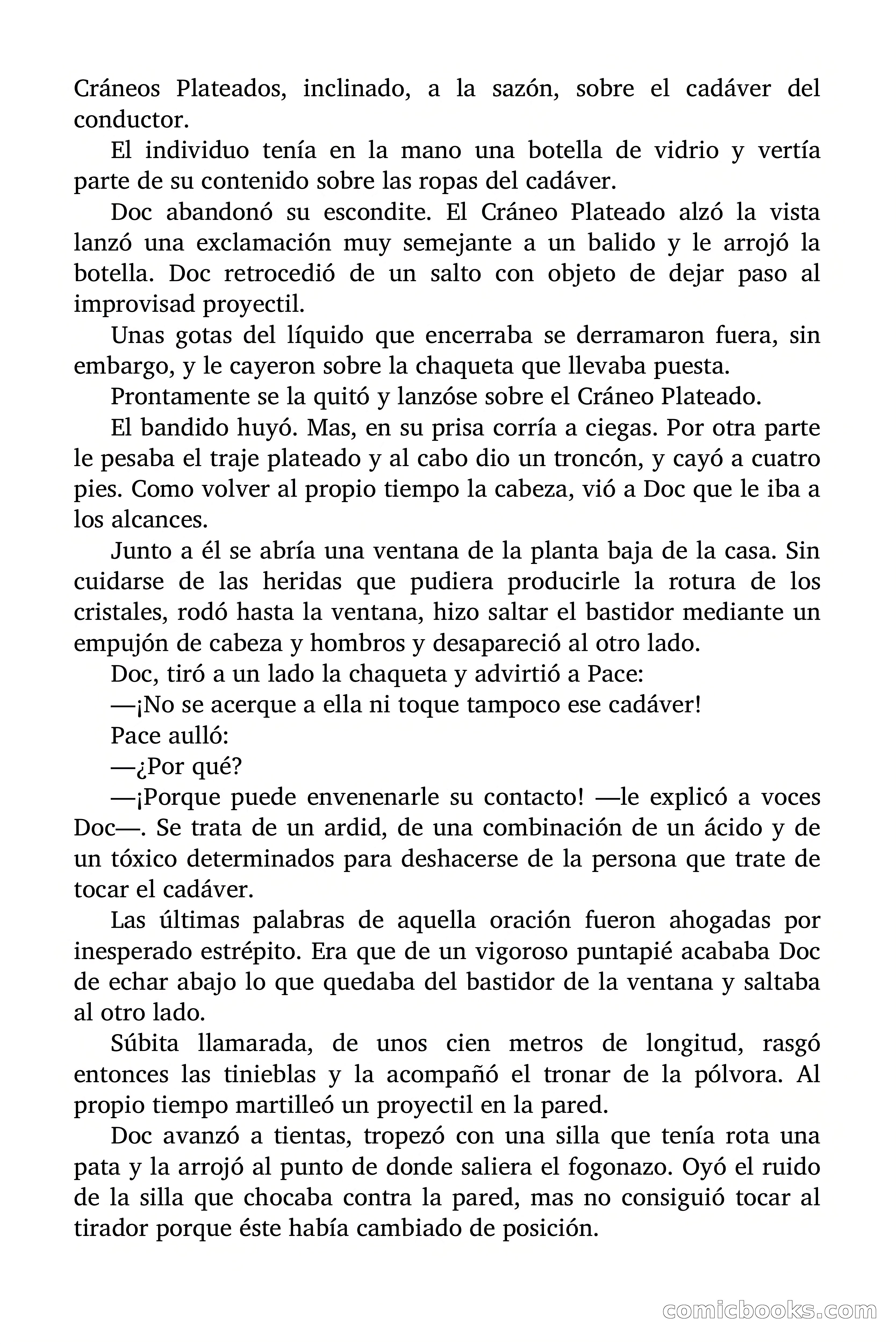 Doc Savage: La Muerte Vestida de Plata — page 66 of 177