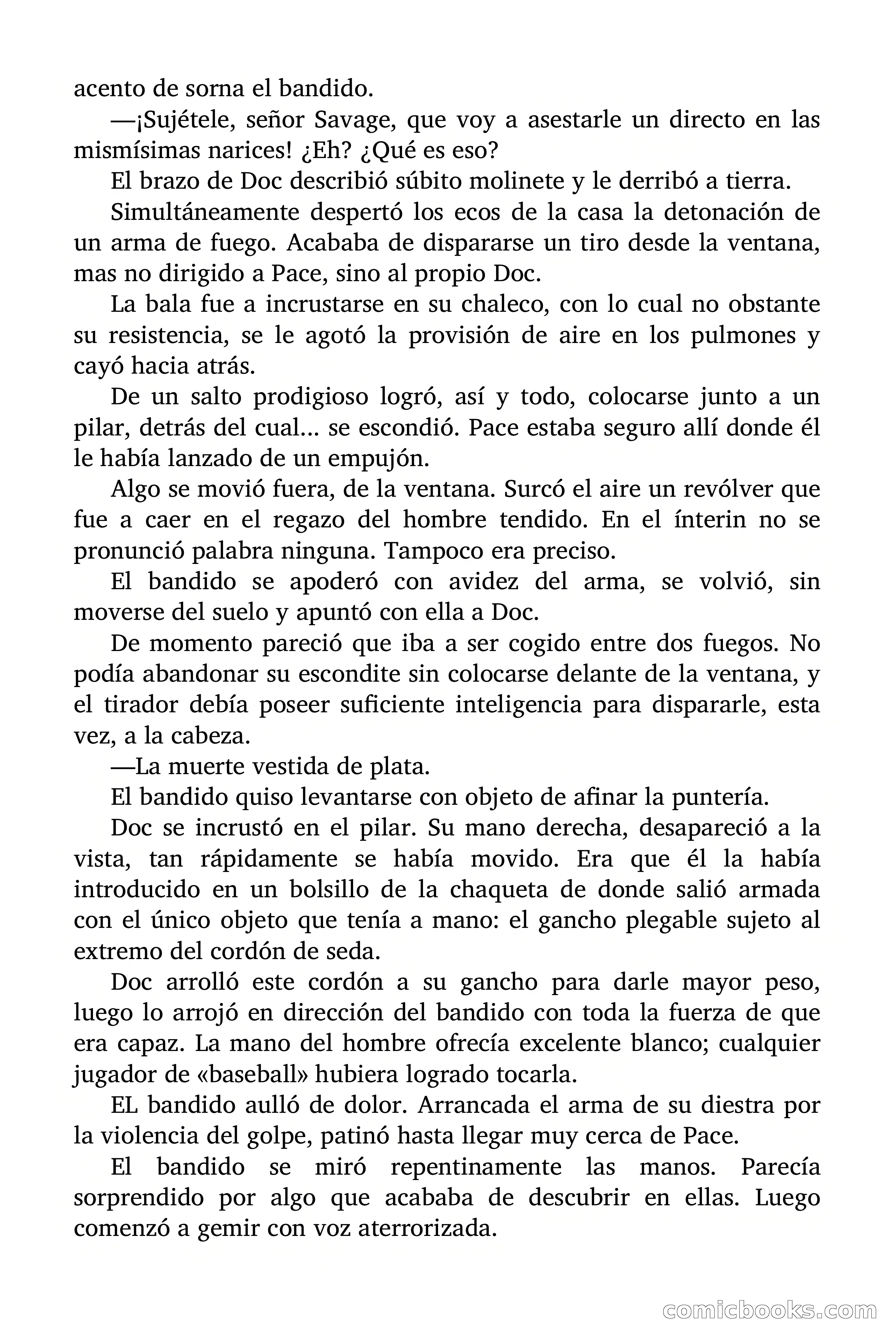 Doc Savage: La Muerte Vestida de Plata — page 69 of 177