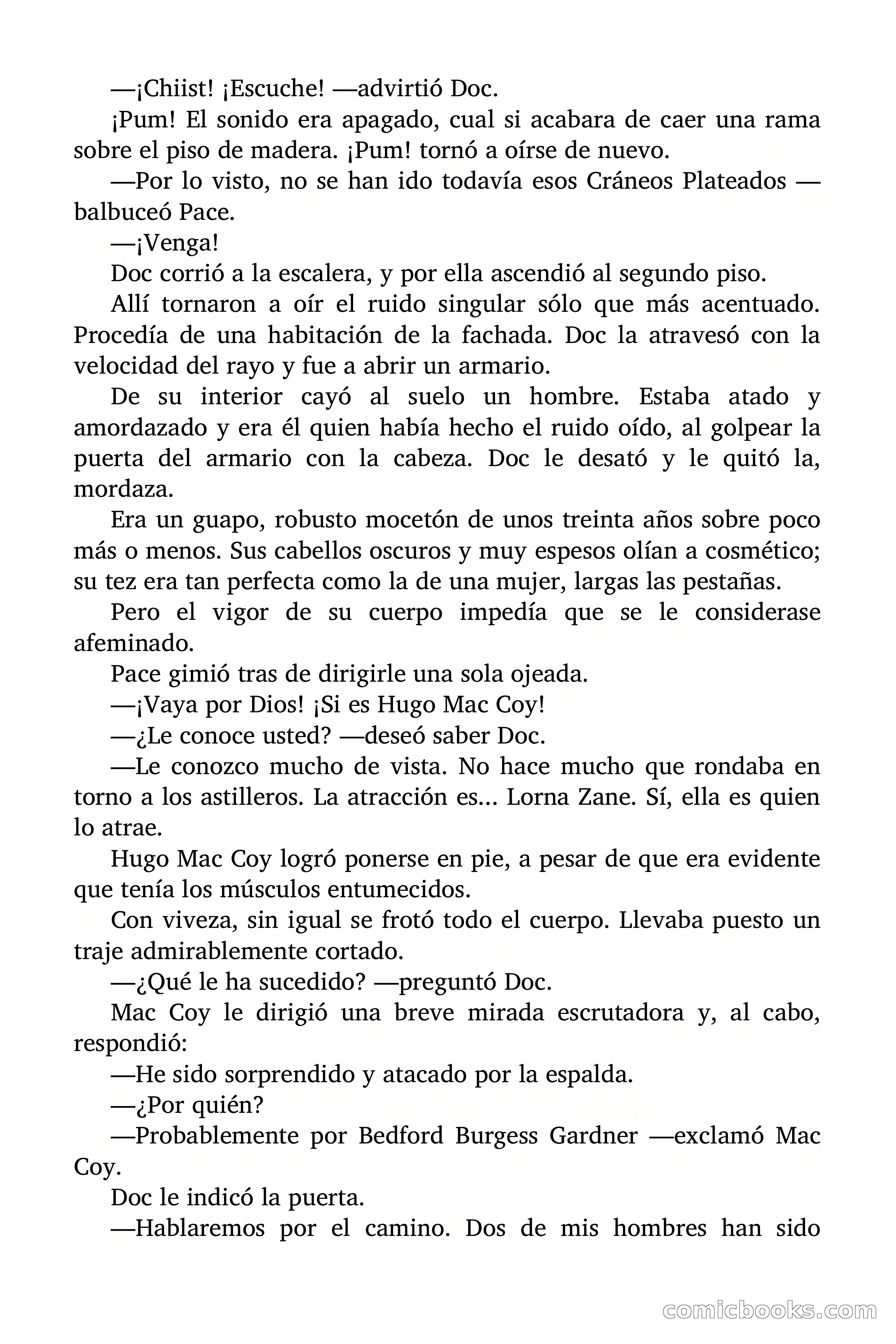 Doc Savage: La Muerte Vestida de Plata — page 73 of 177