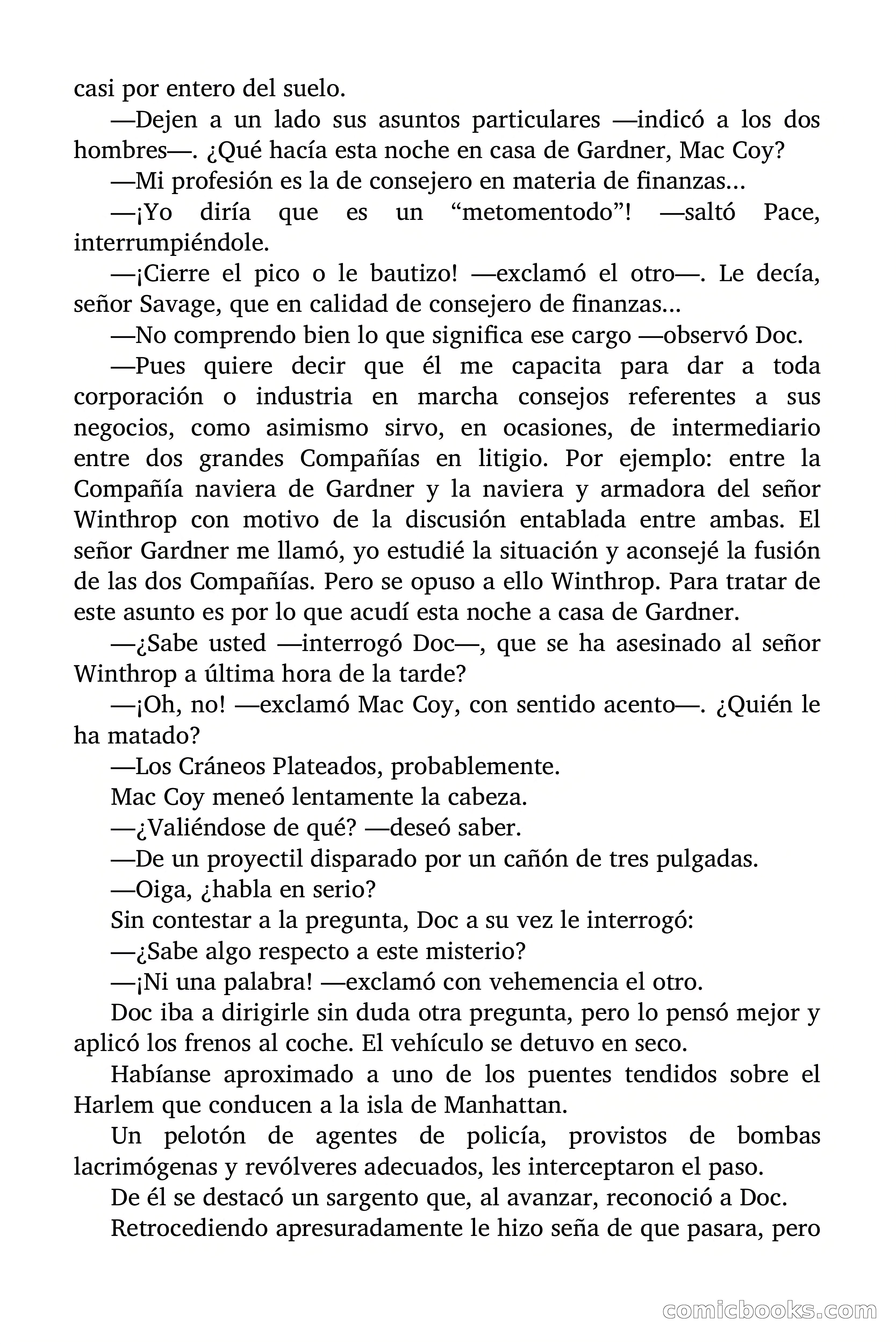 Doc Savage: La Muerte Vestida de Plata — page 75 of 177