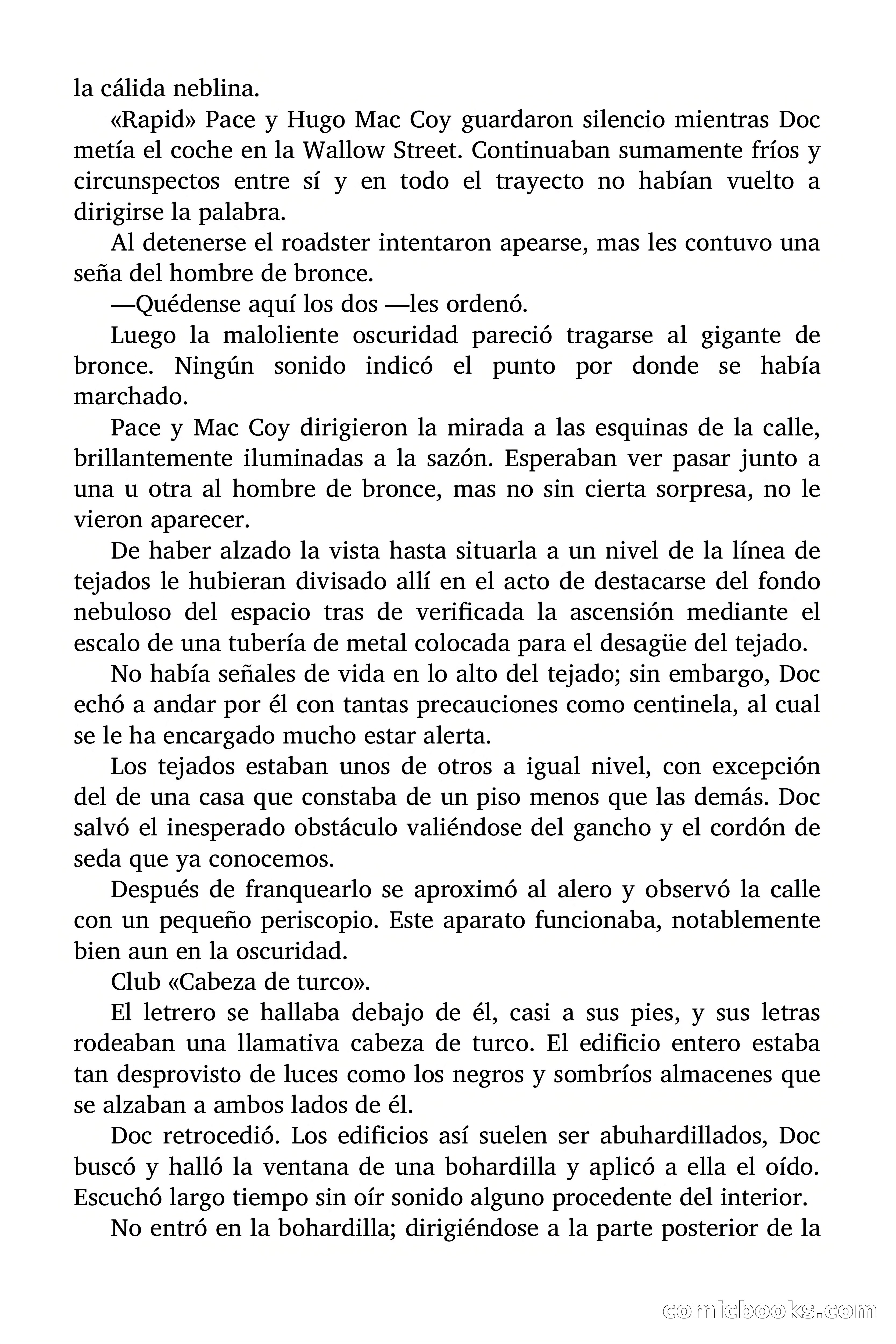 Doc Savage: La Muerte Vestida de Plata — page 78 of 177