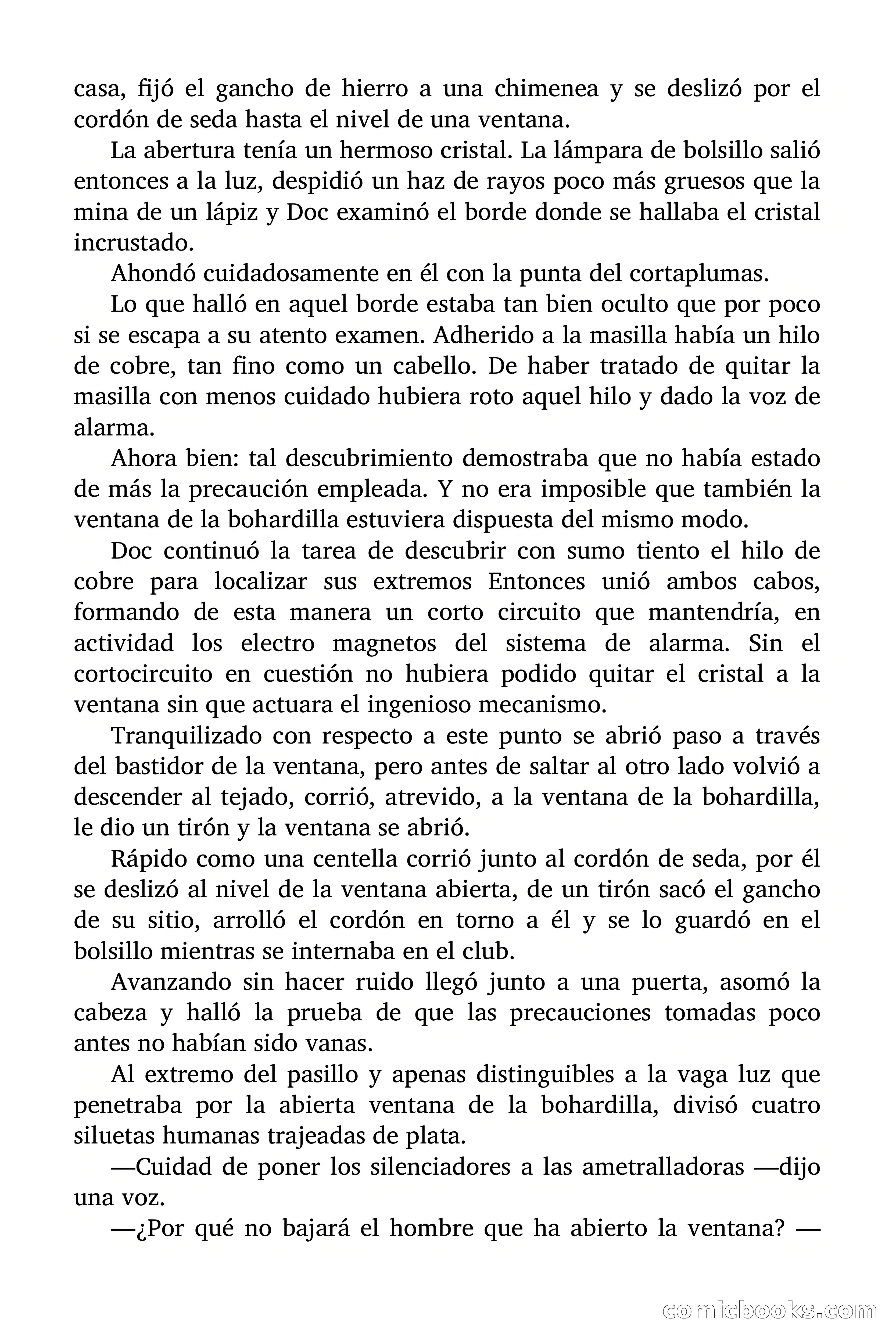 Doc Savage: La Muerte Vestida de Plata — page 79 of 177