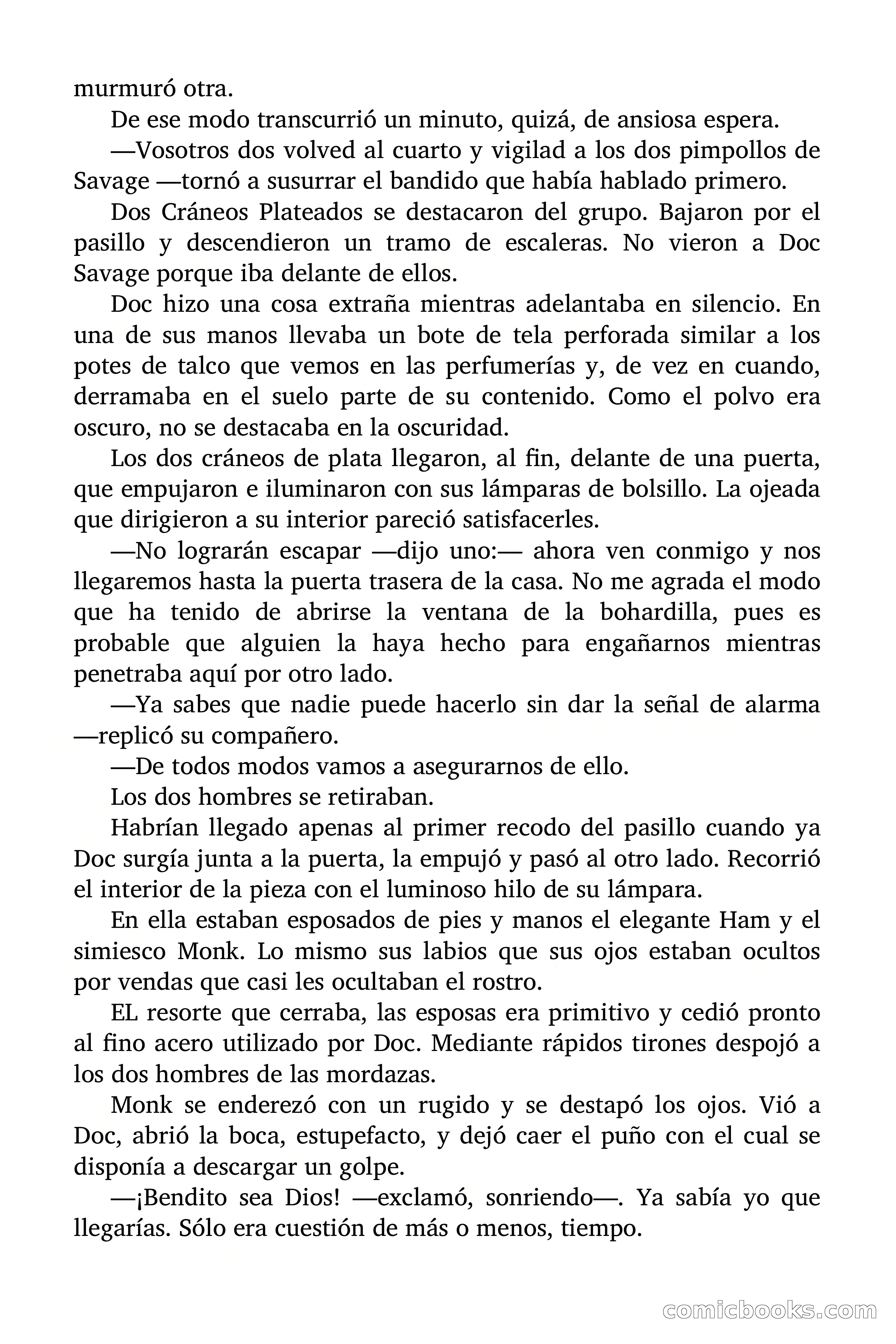 Doc Savage: La Muerte Vestida de Plata — page 80 of 177