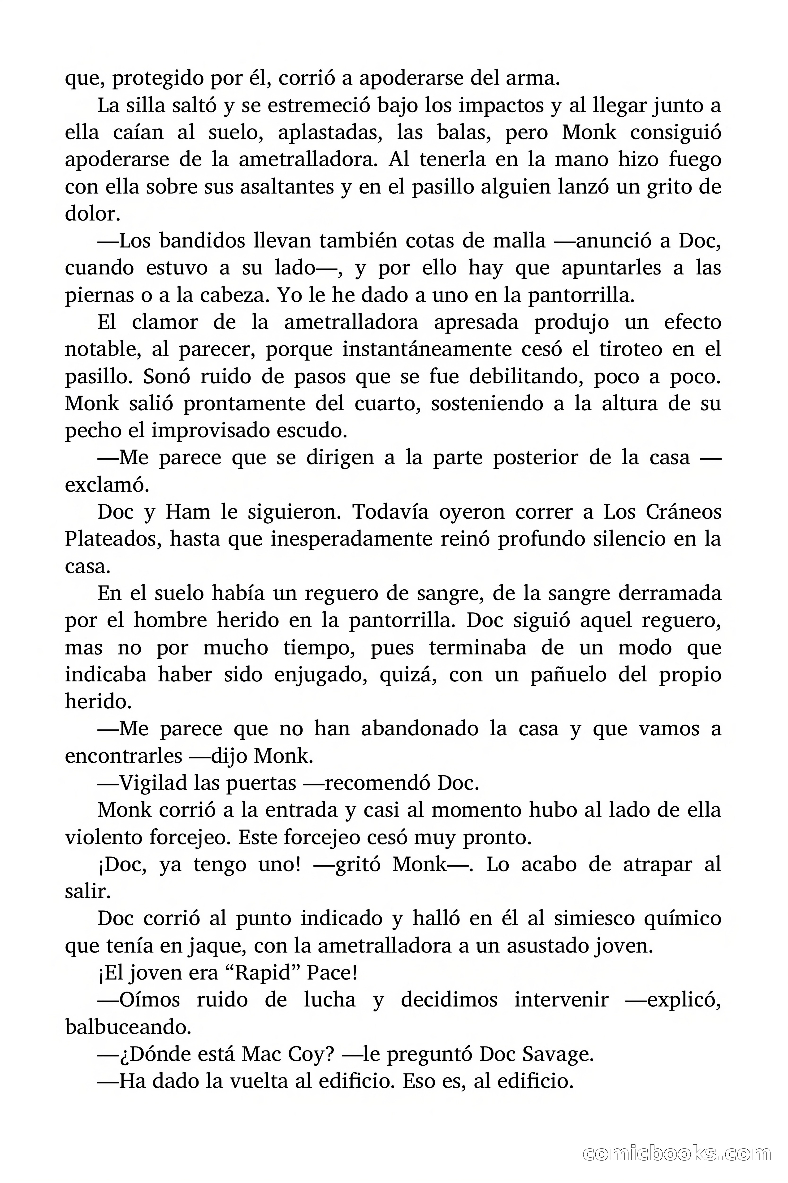 Doc Savage: La Muerte Vestida de Plata — page 82 of 177