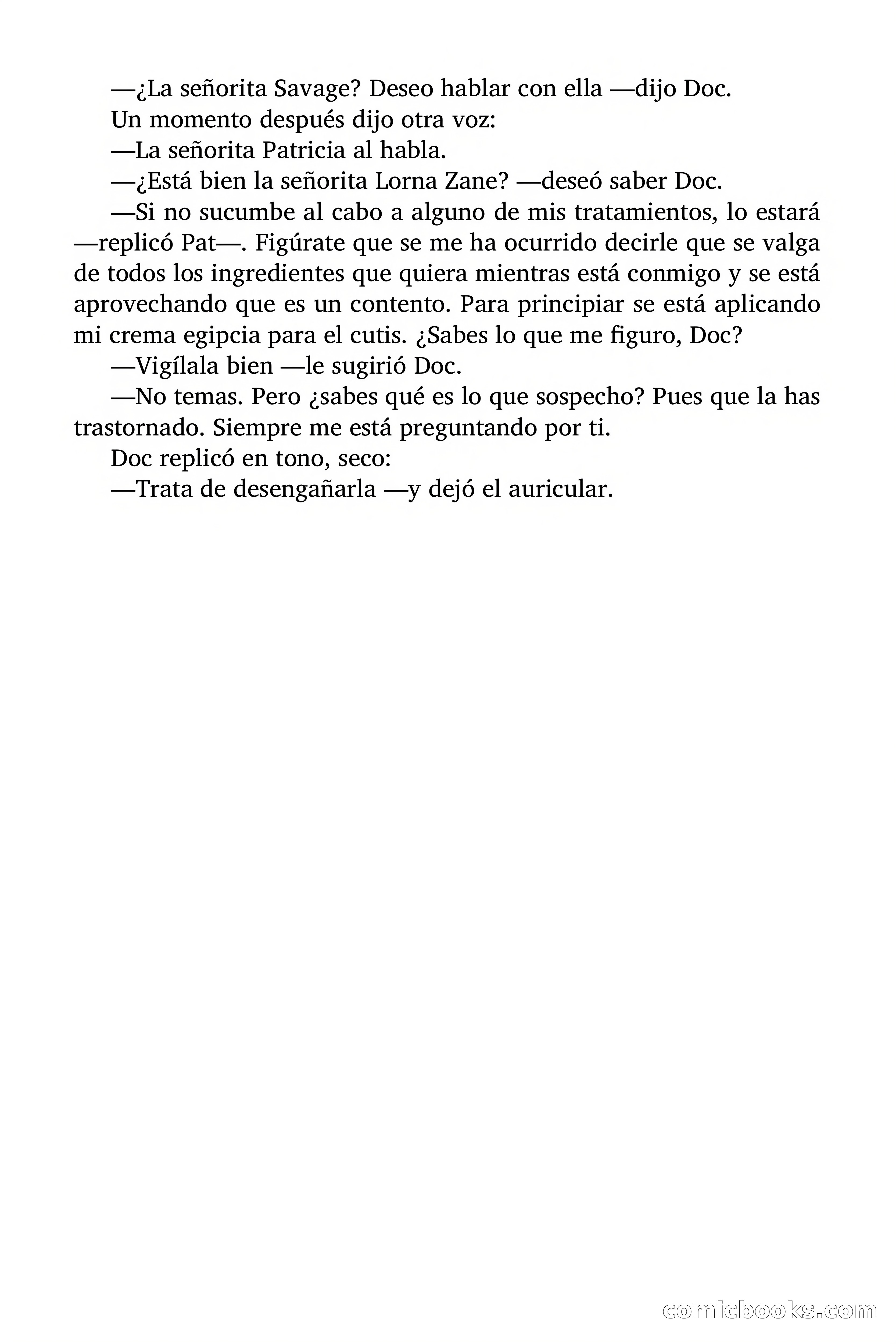 Doc Savage: La Muerte Vestida de Plata — page 84 of 177