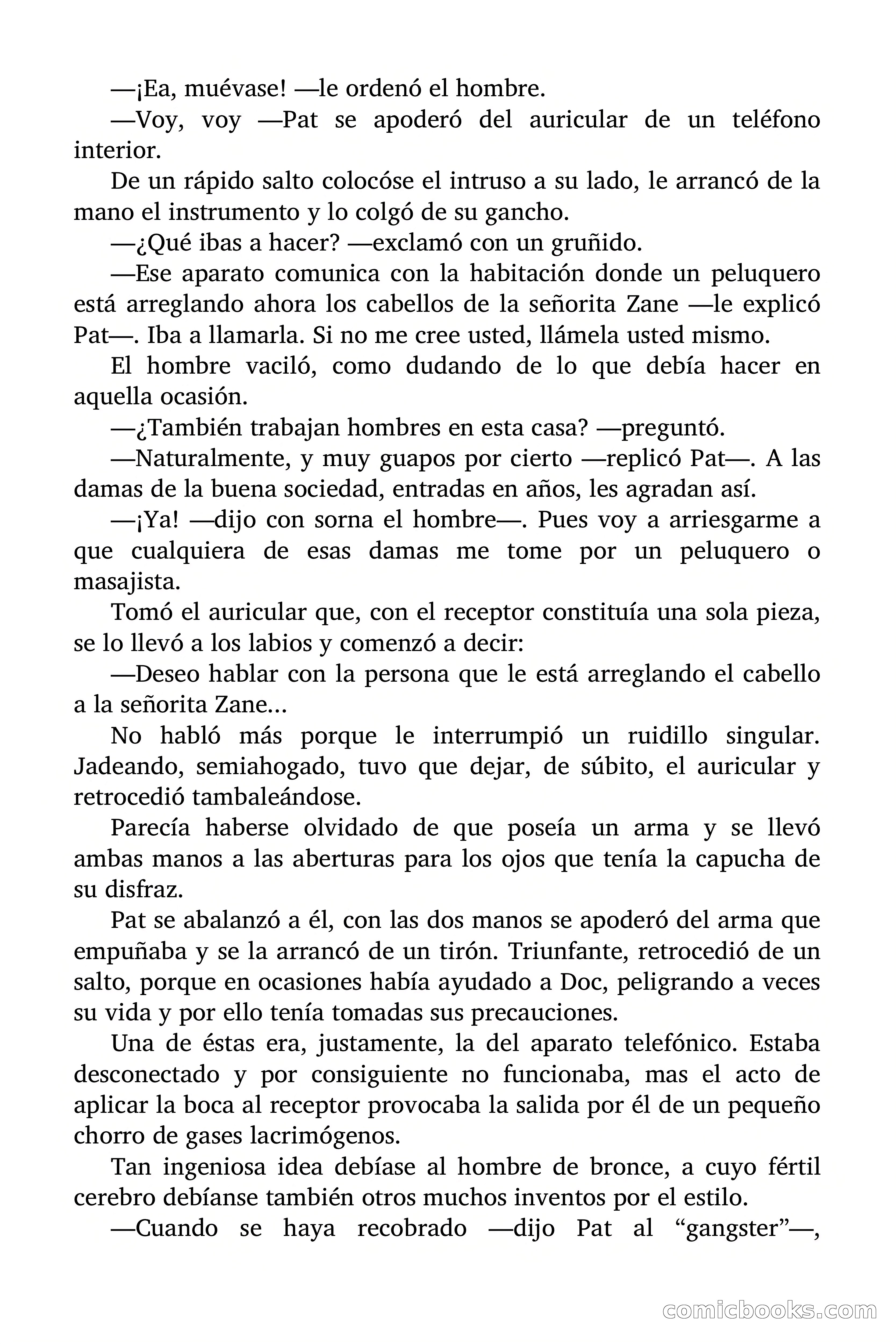 Doc Savage: La Muerte Vestida de Plata — page 86 of 177