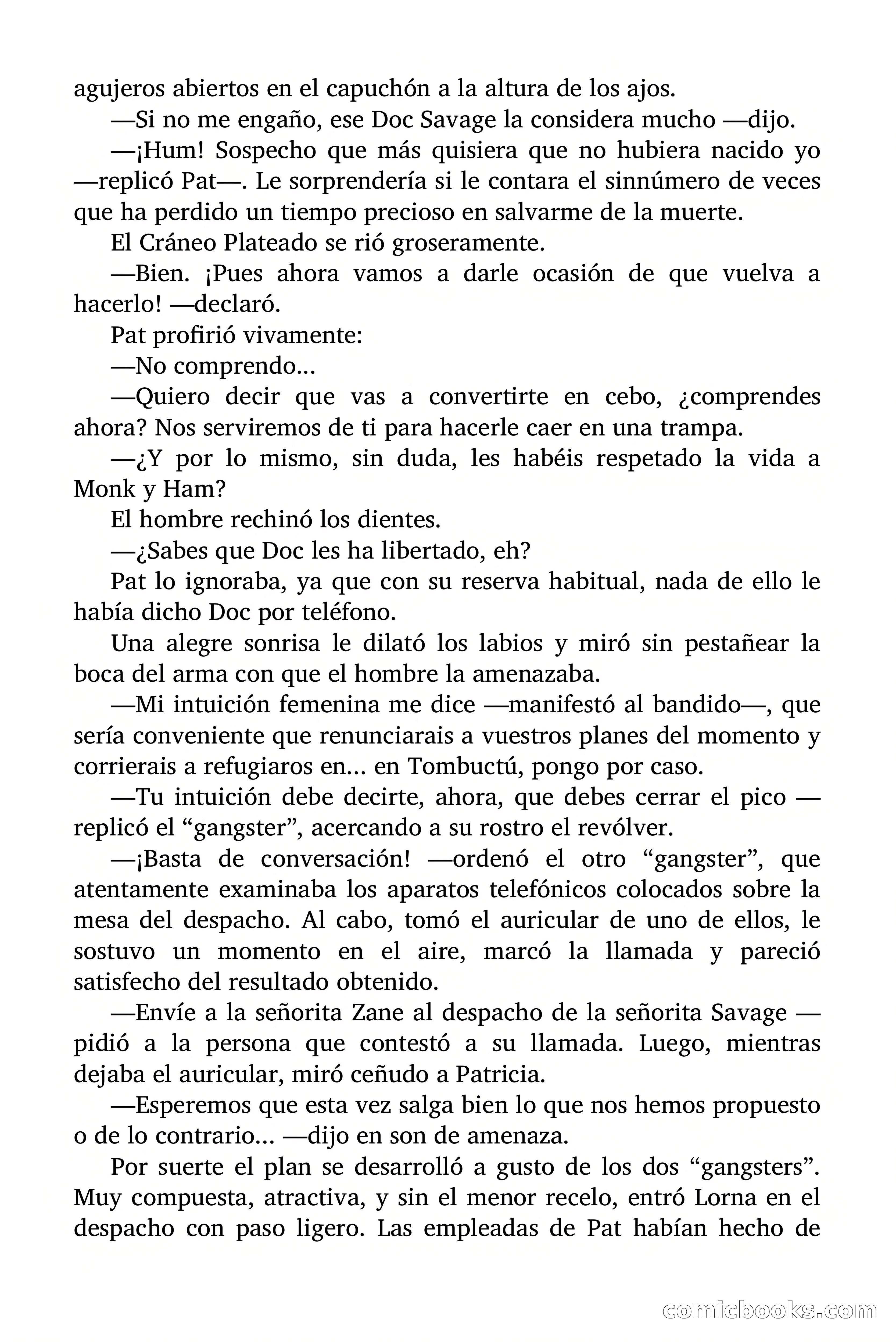 Doc Savage: La Muerte Vestida de Plata — page 88 of 177
