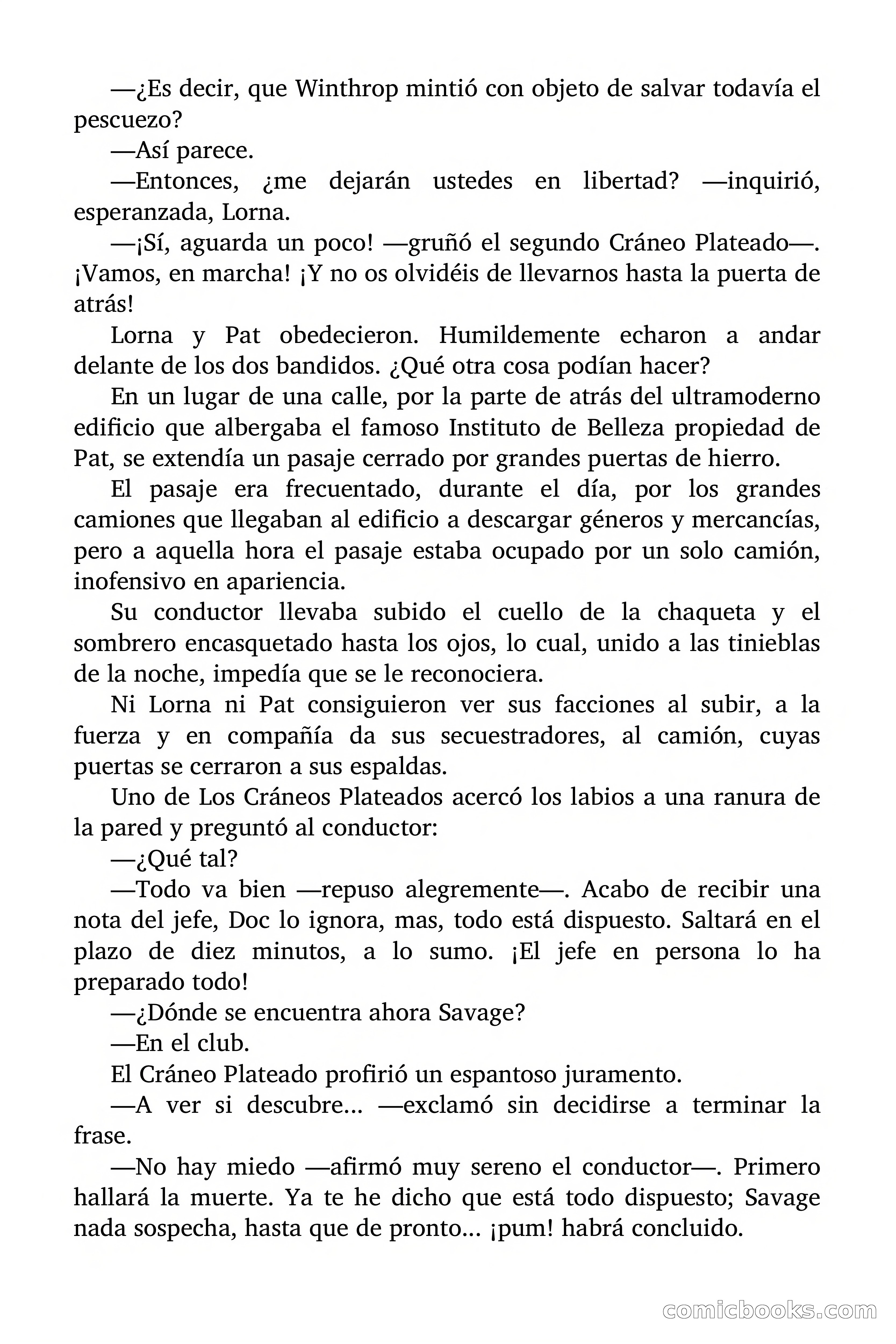 Doc Savage: La Muerte Vestida de Plata — page 90 of 177