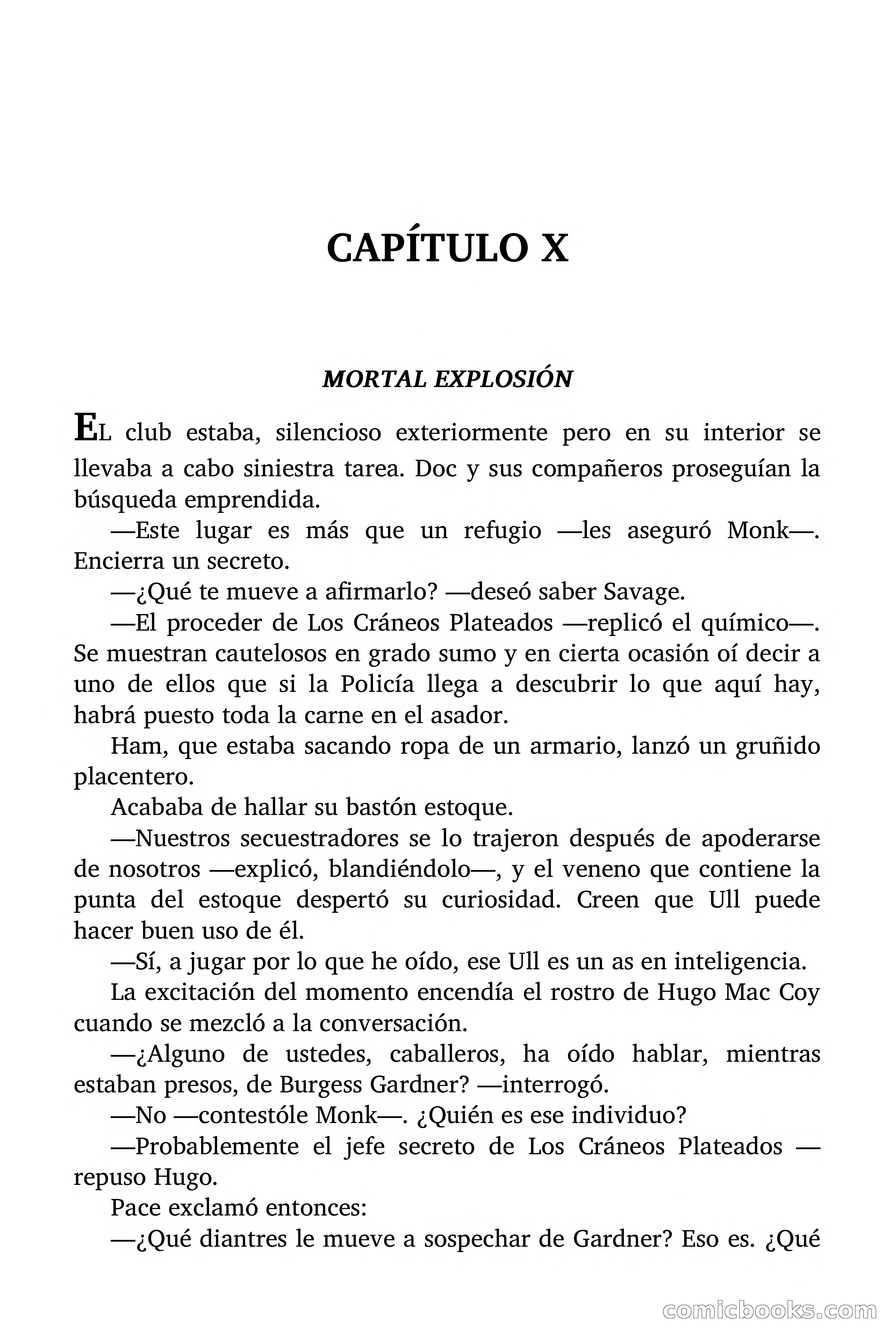 Doc Savage: La Muerte Vestida de Plata — page 92 of 177