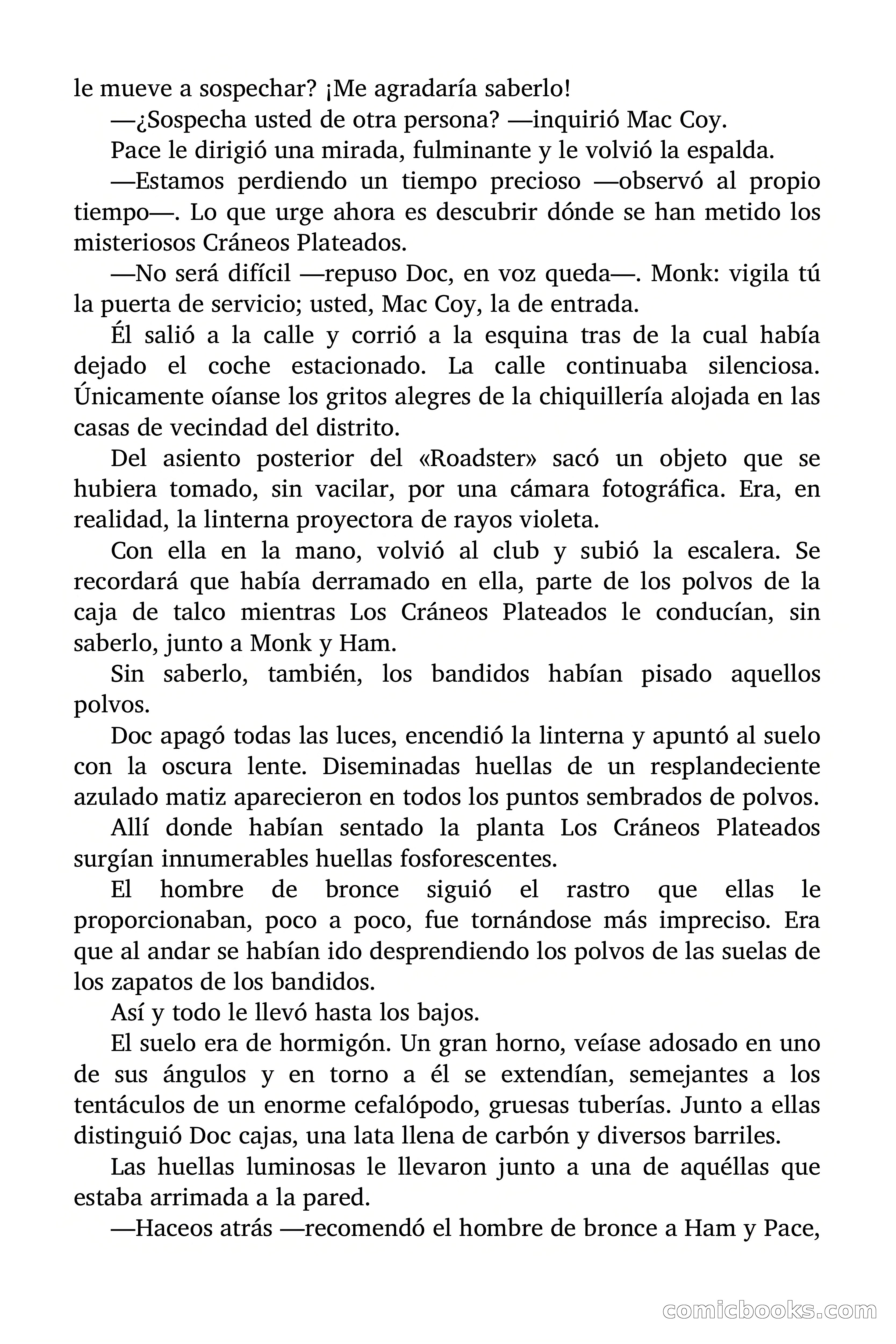 Doc Savage: La Muerte Vestida de Plata — page 93 of 177