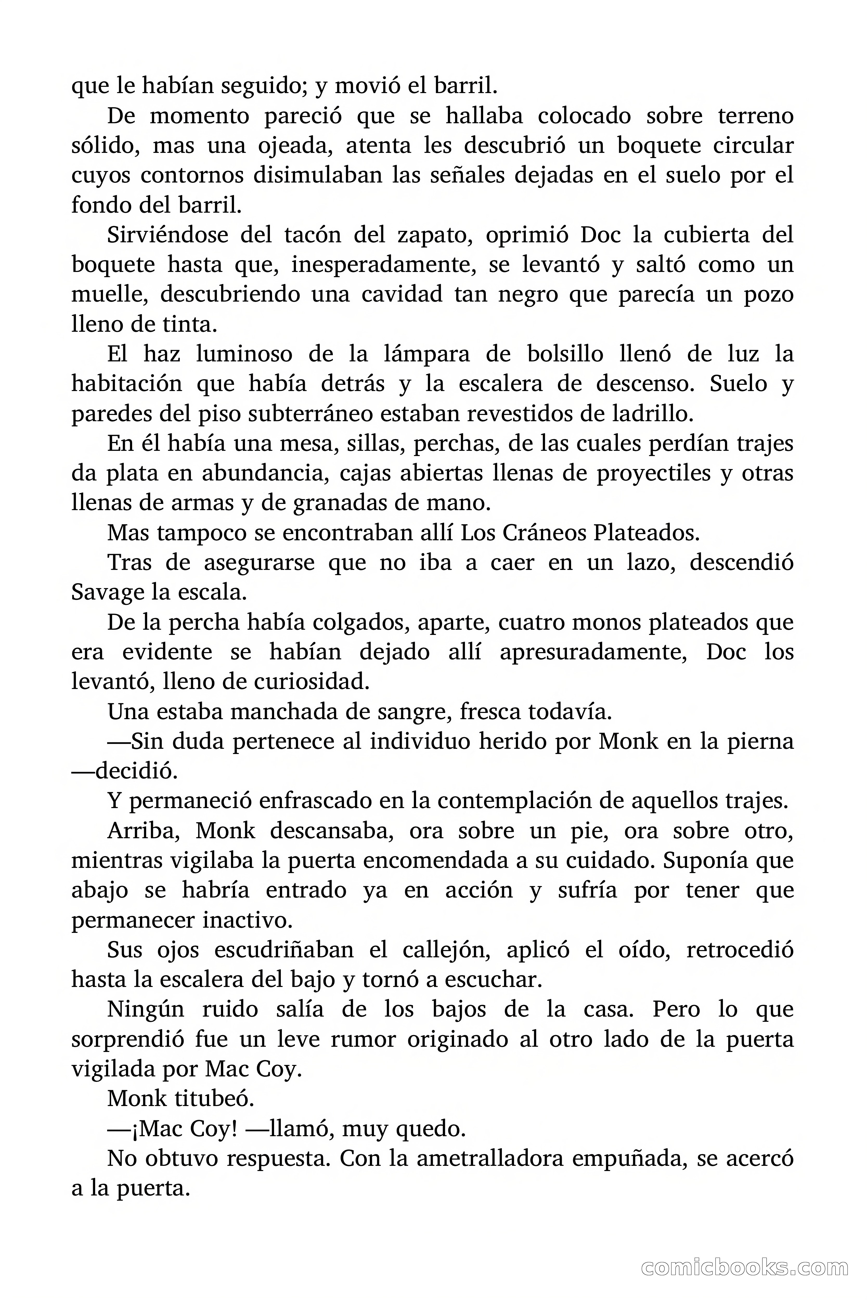 Doc Savage: La Muerte Vestida de Plata — page 94 of 177