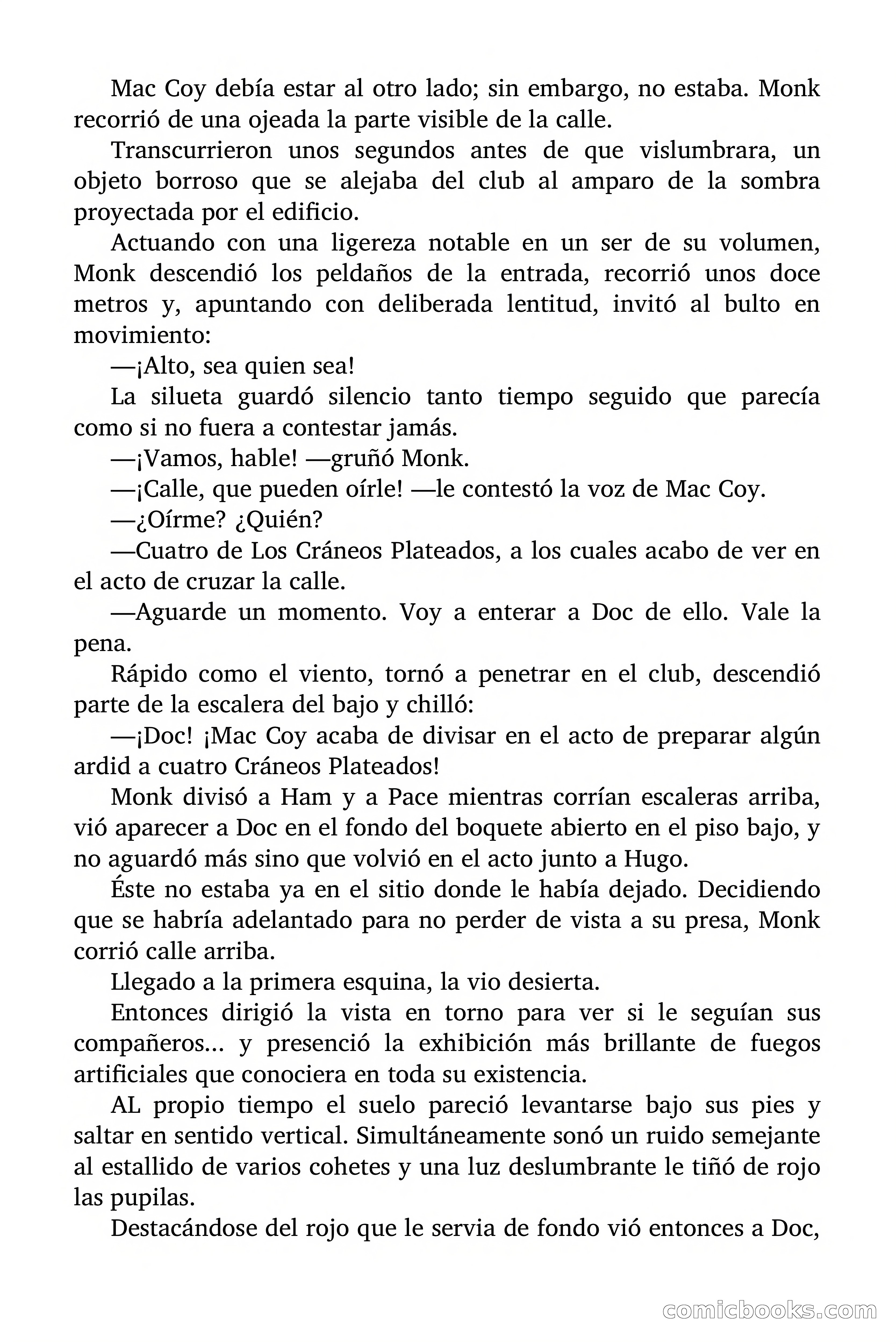 Doc Savage: La Muerte Vestida de Plata — page 95 of 177