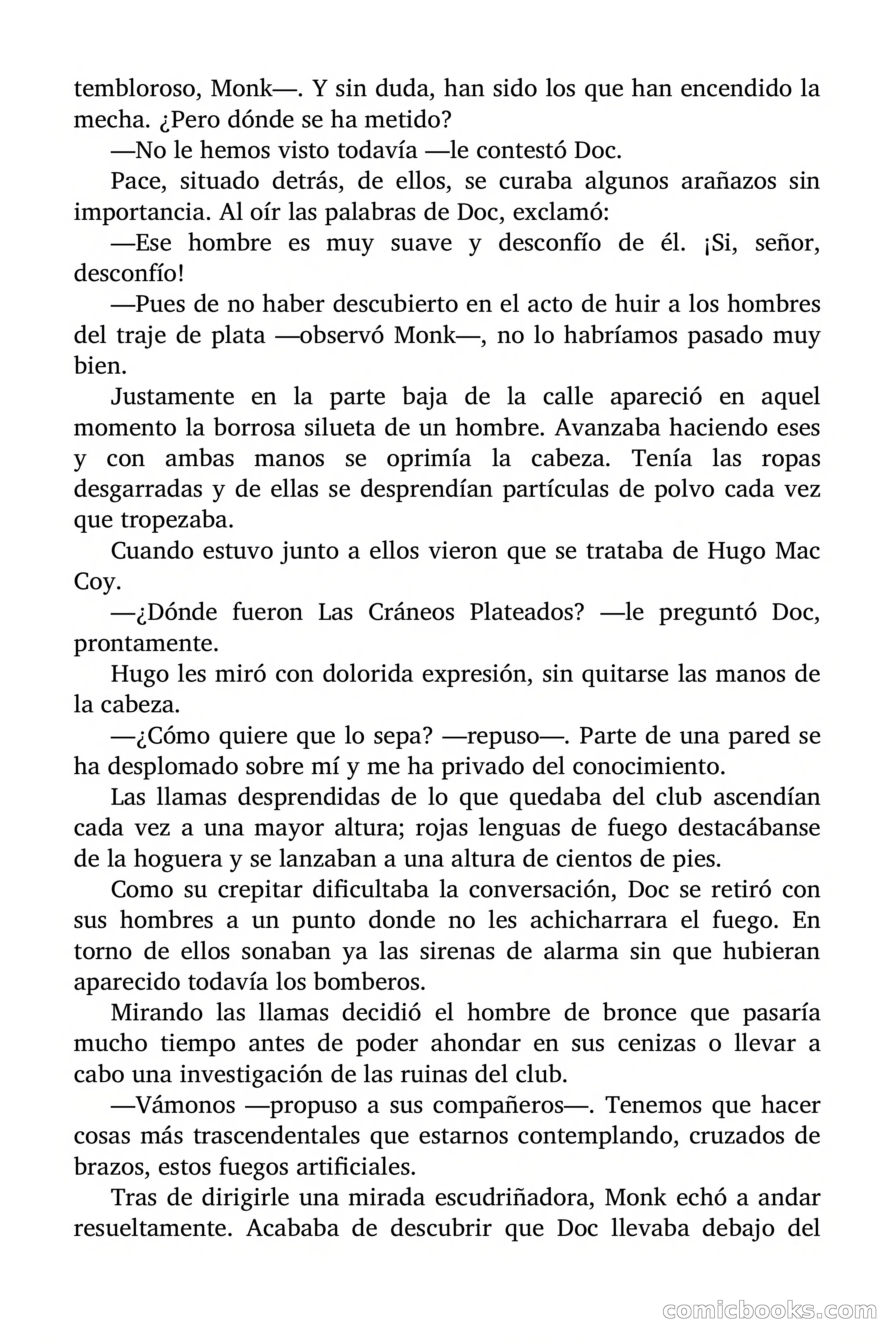 Doc Savage: La Muerte Vestida de Plata — page 97 of 177