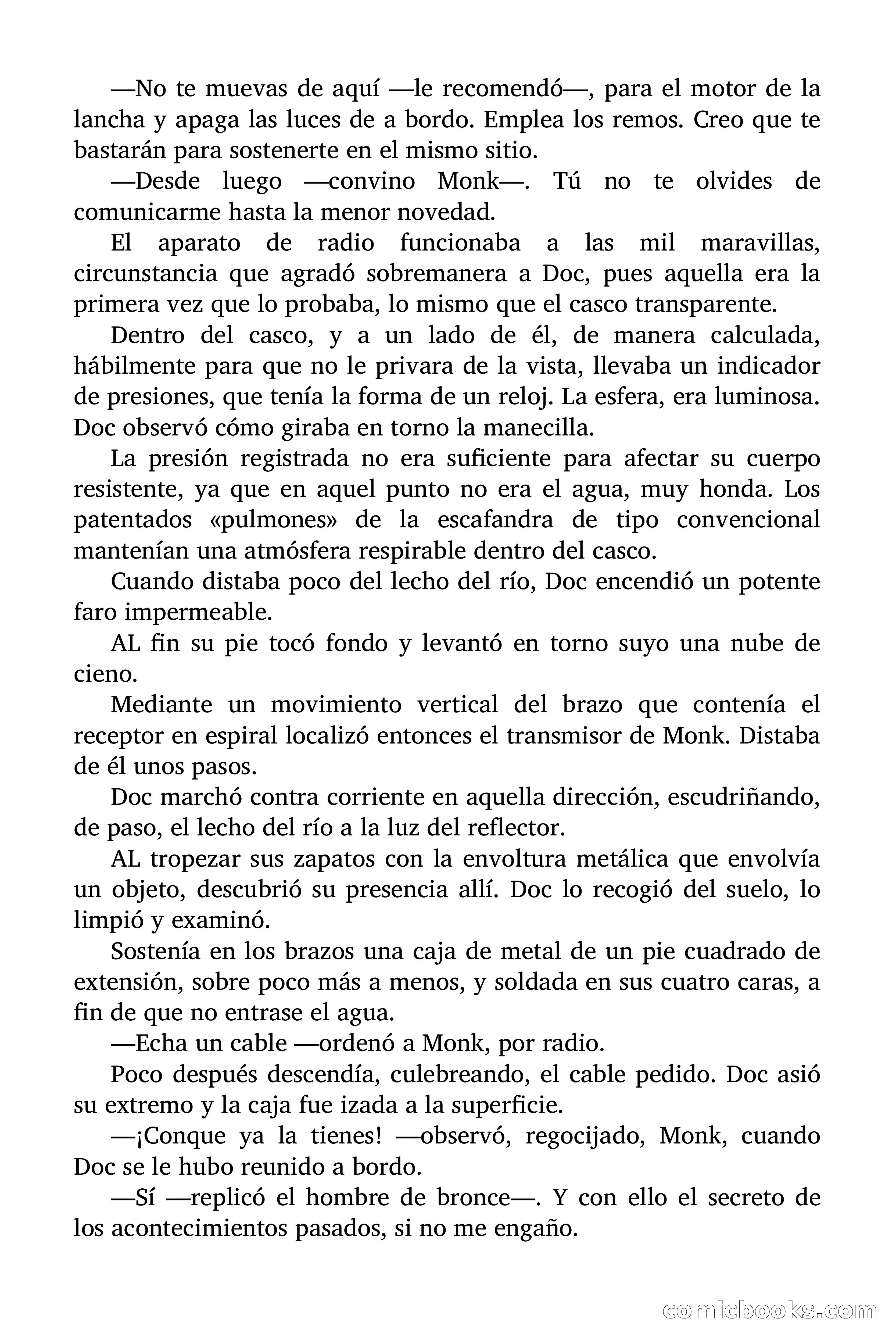 Doc Savage: La Muerte Vestida de Plata — page 104 of 177
