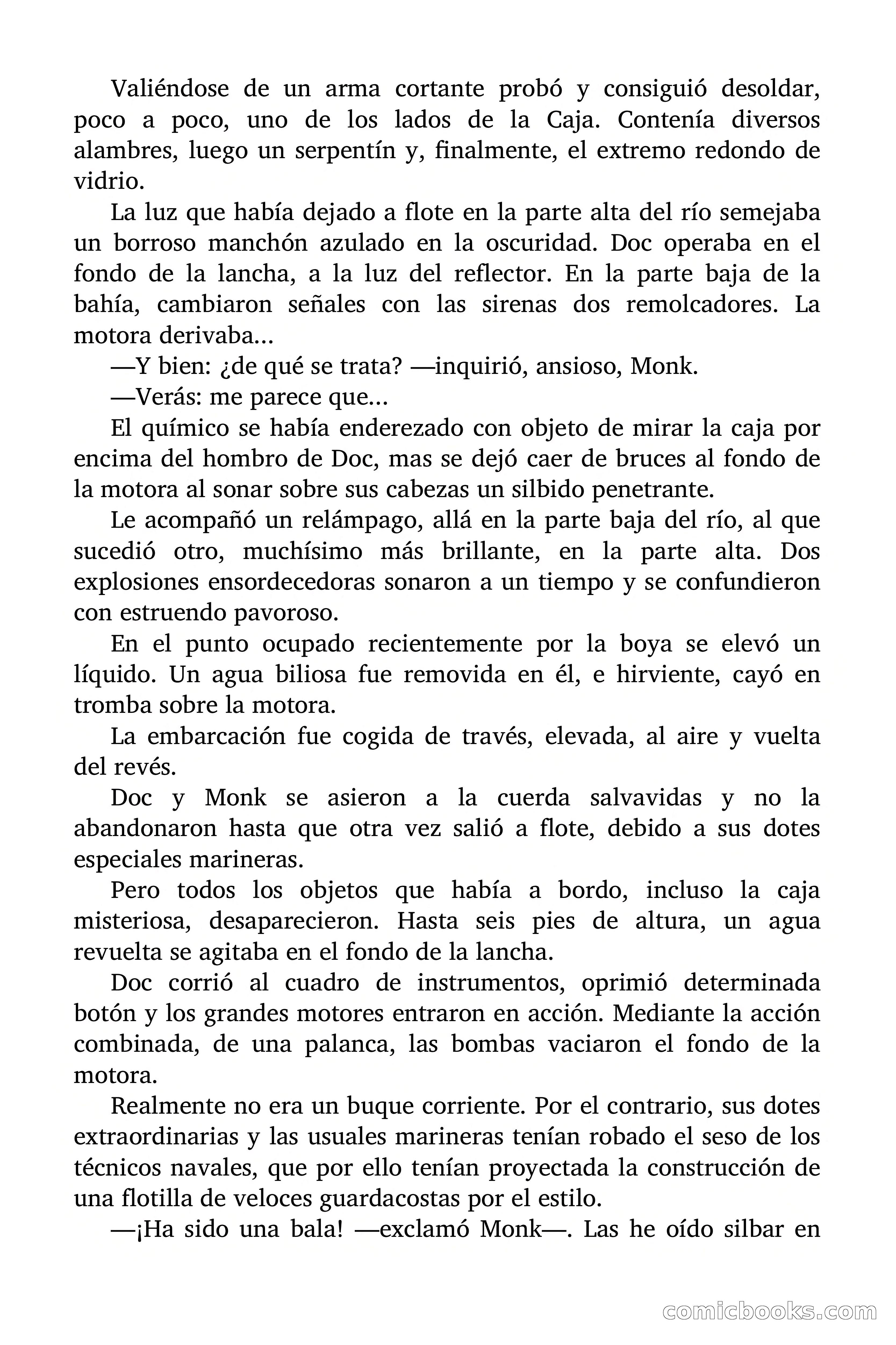 Doc Savage: La Muerte Vestida de Plata — page 105 of 177