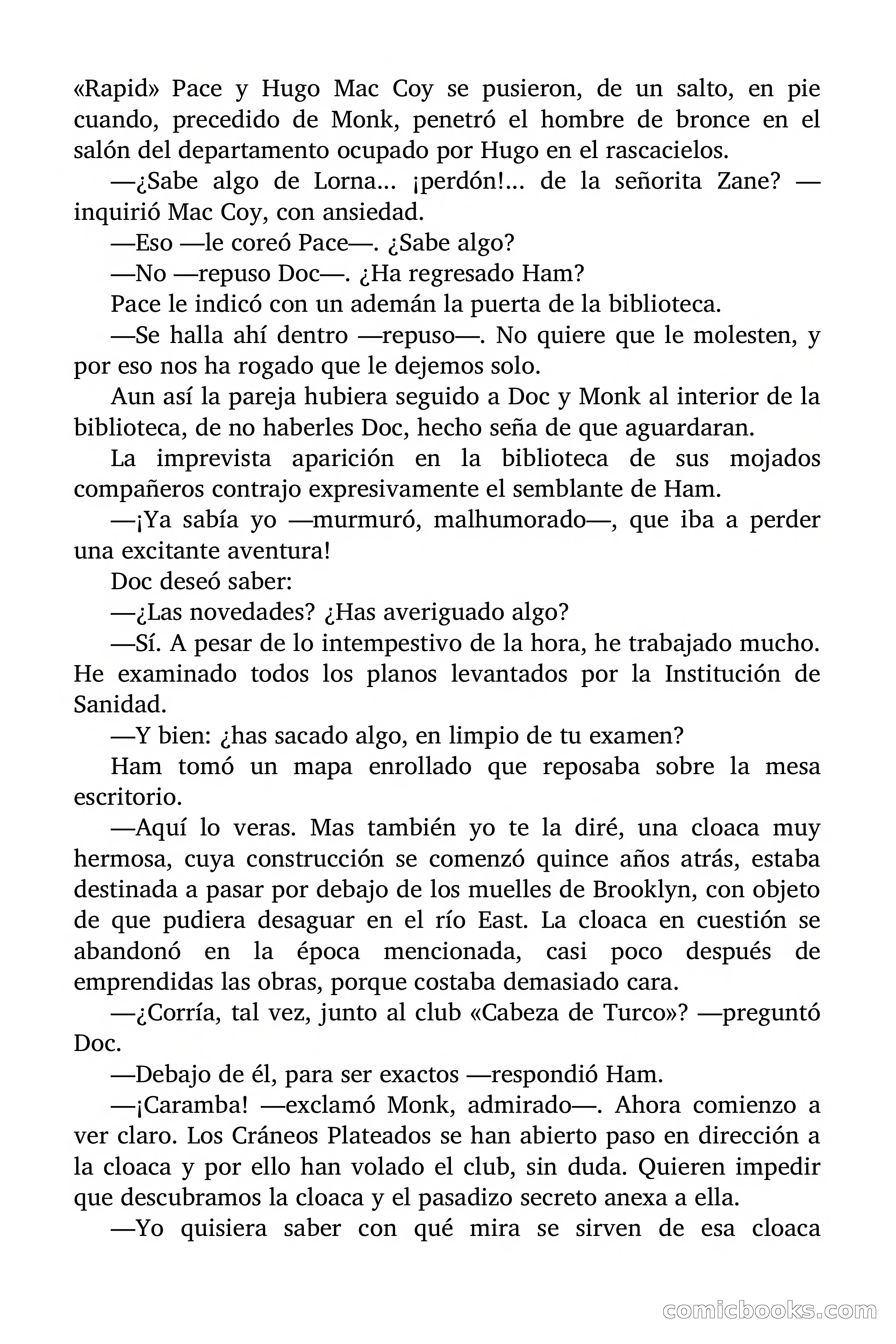 Doc Savage: La Muerte Vestida de Plata — page 107 of 177