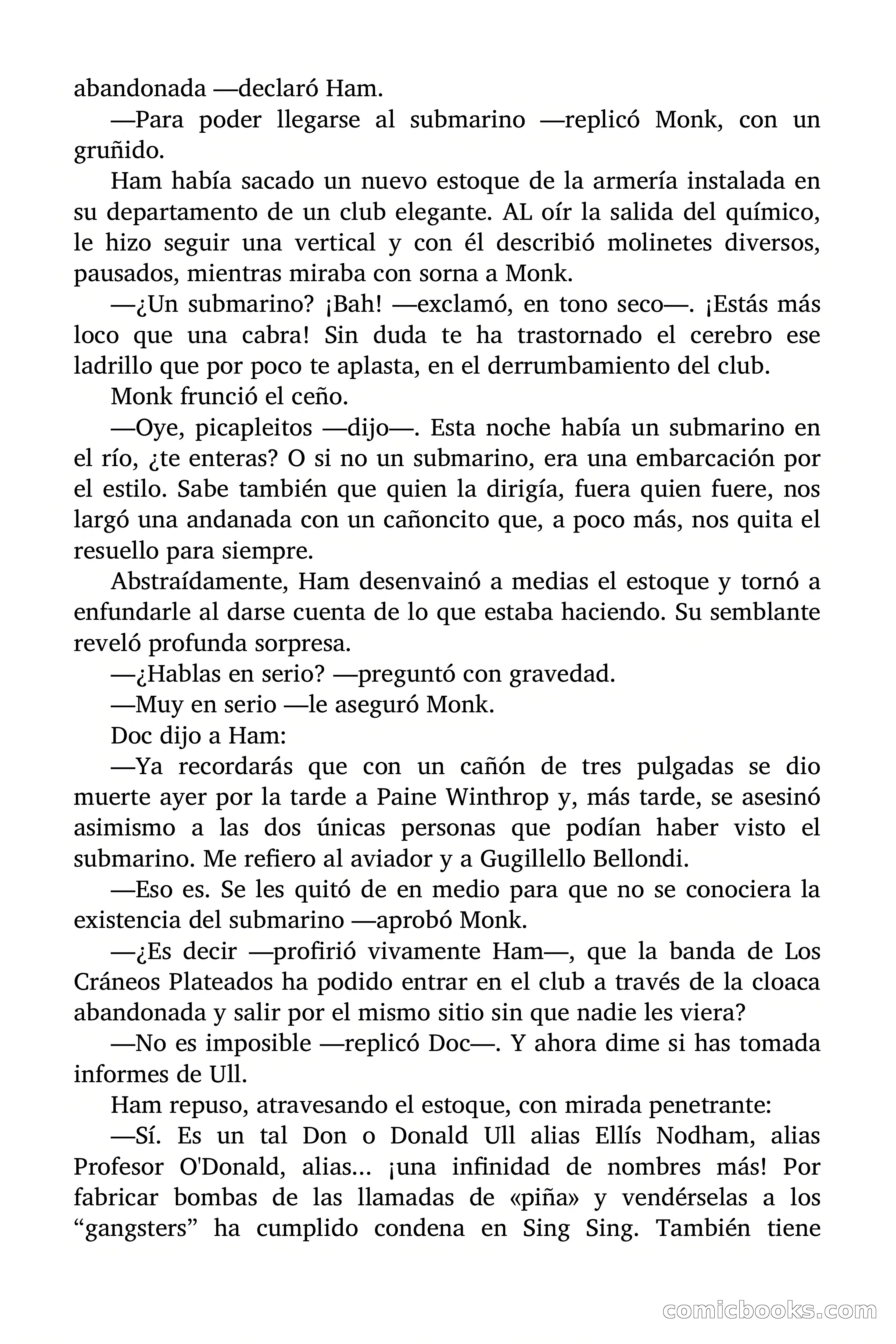 Doc Savage: La Muerte Vestida de Plata — page 108 of 177