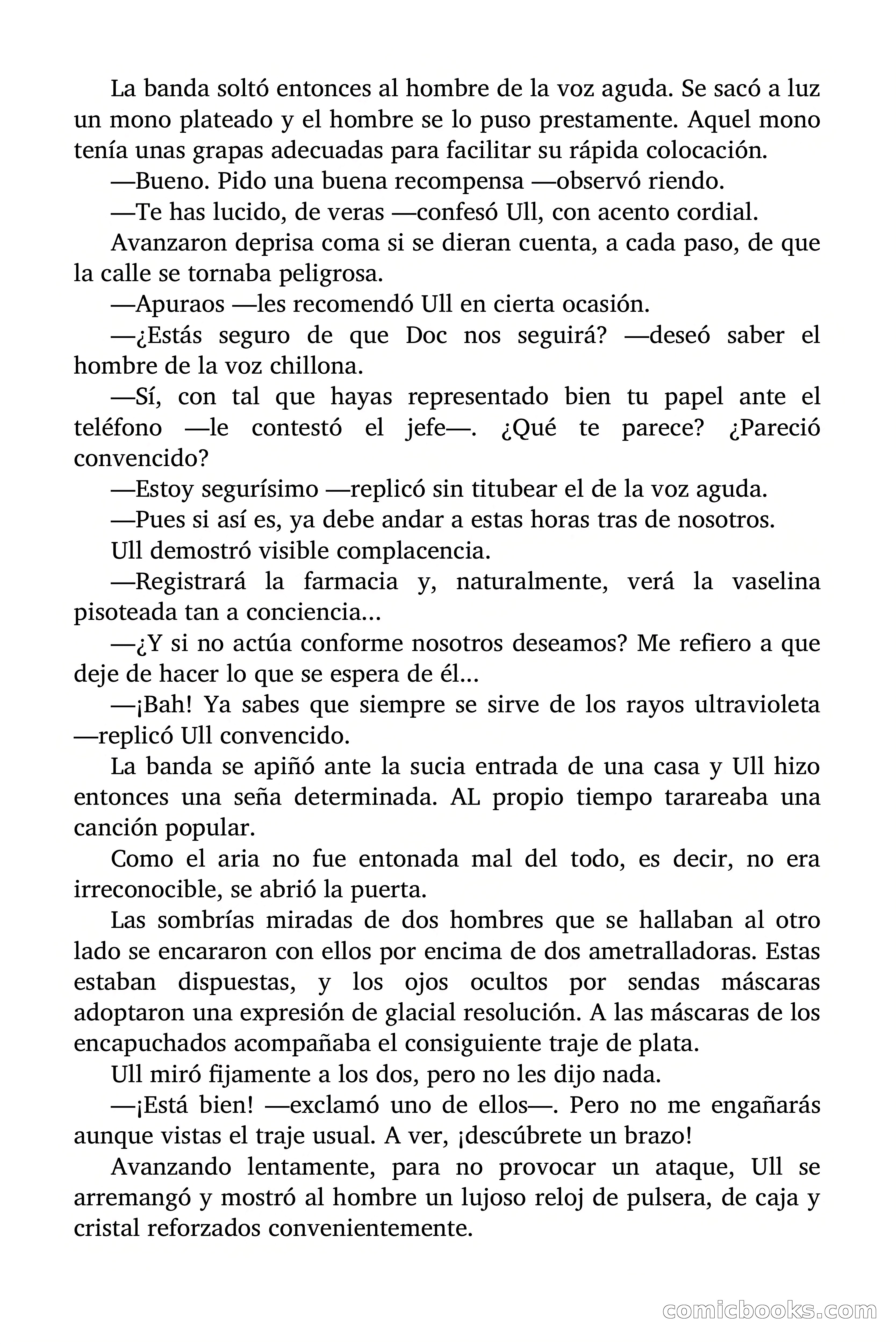 Doc Savage: La Muerte Vestida de Plata — page 113 of 177