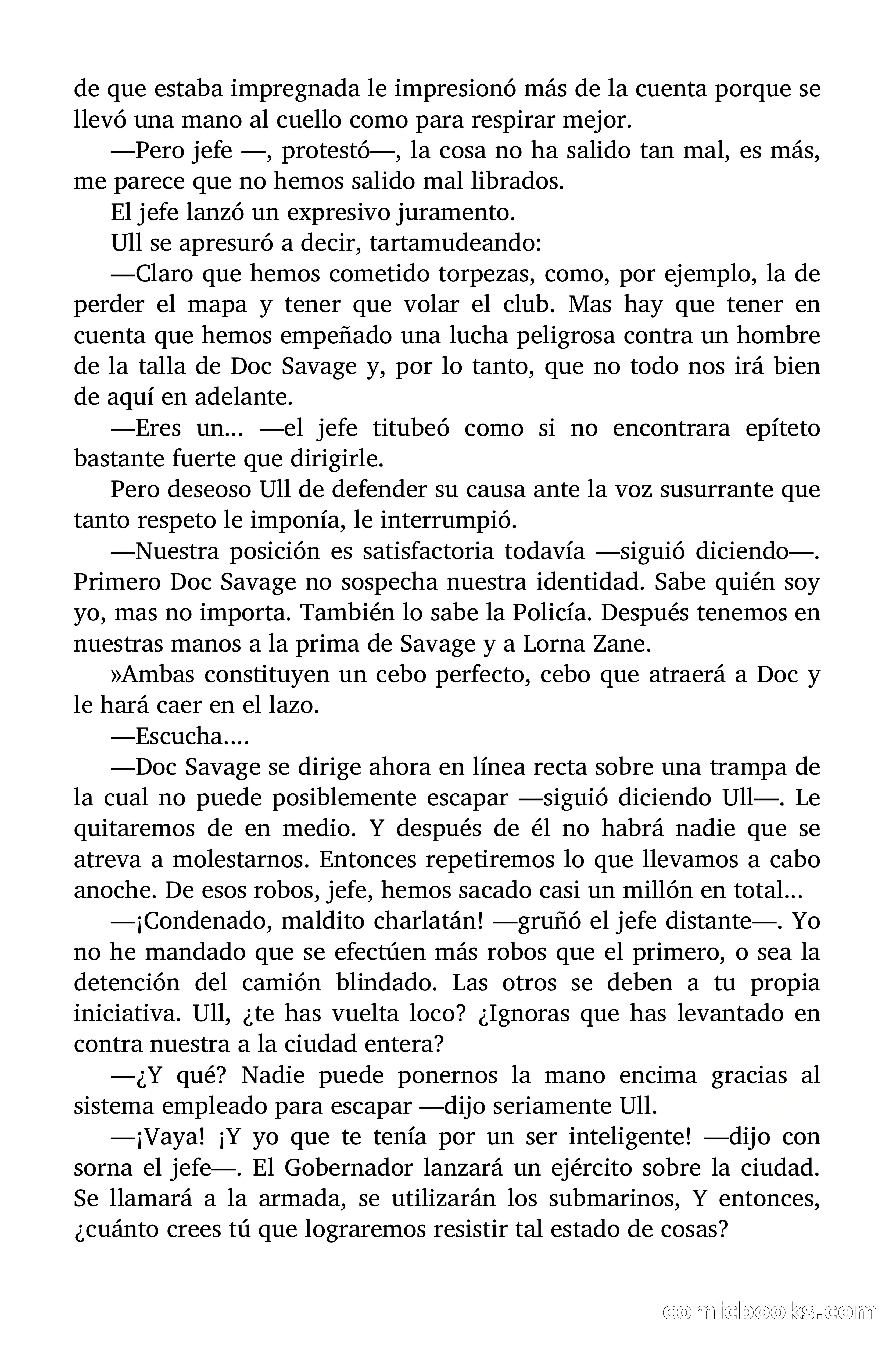 Doc Savage: La Muerte Vestida de Plata — page 115 of 177