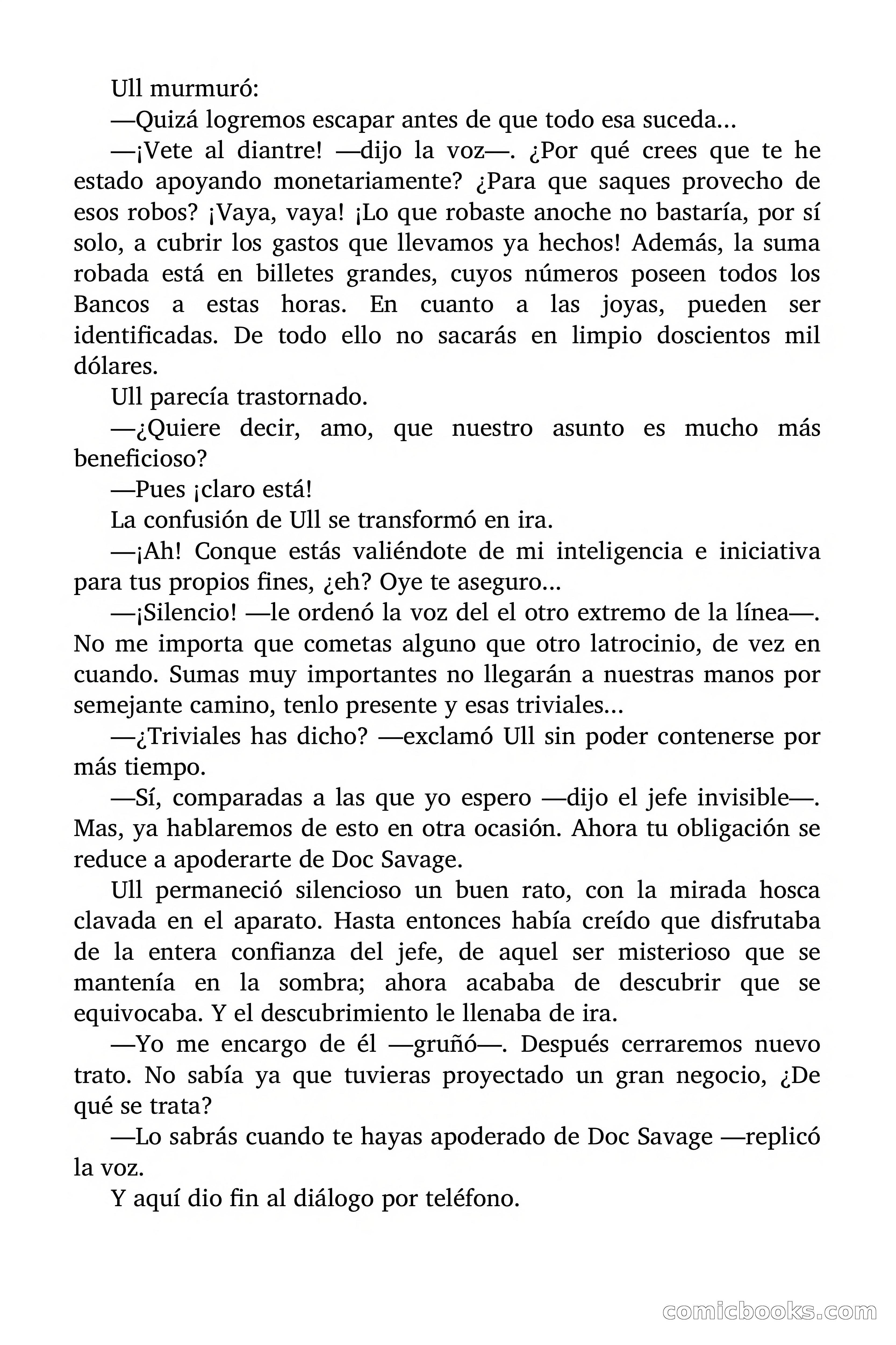 Doc Savage: La Muerte Vestida de Plata — page 116 of 177