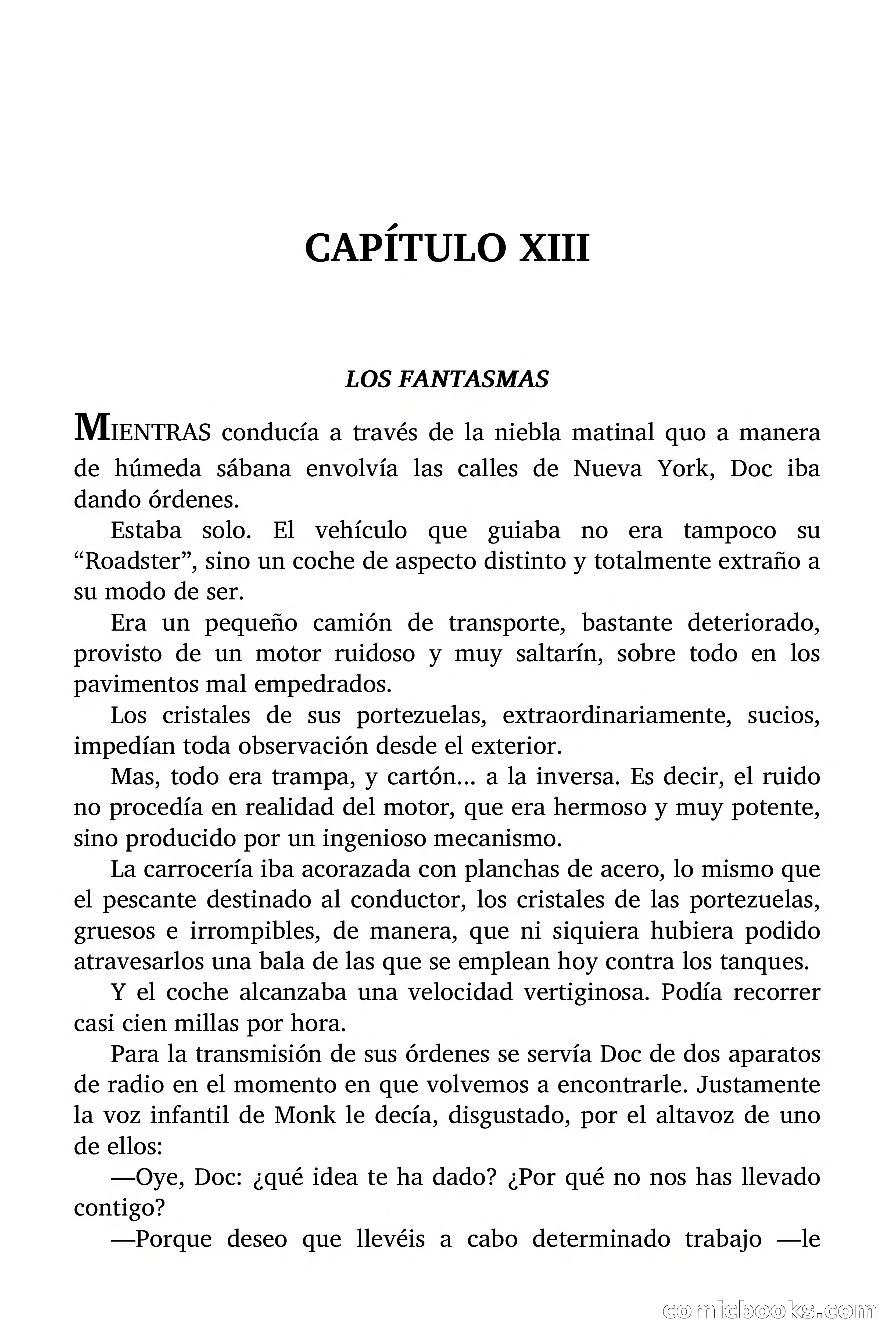 Doc Savage: La Muerte Vestida de Plata — page 117 of 177