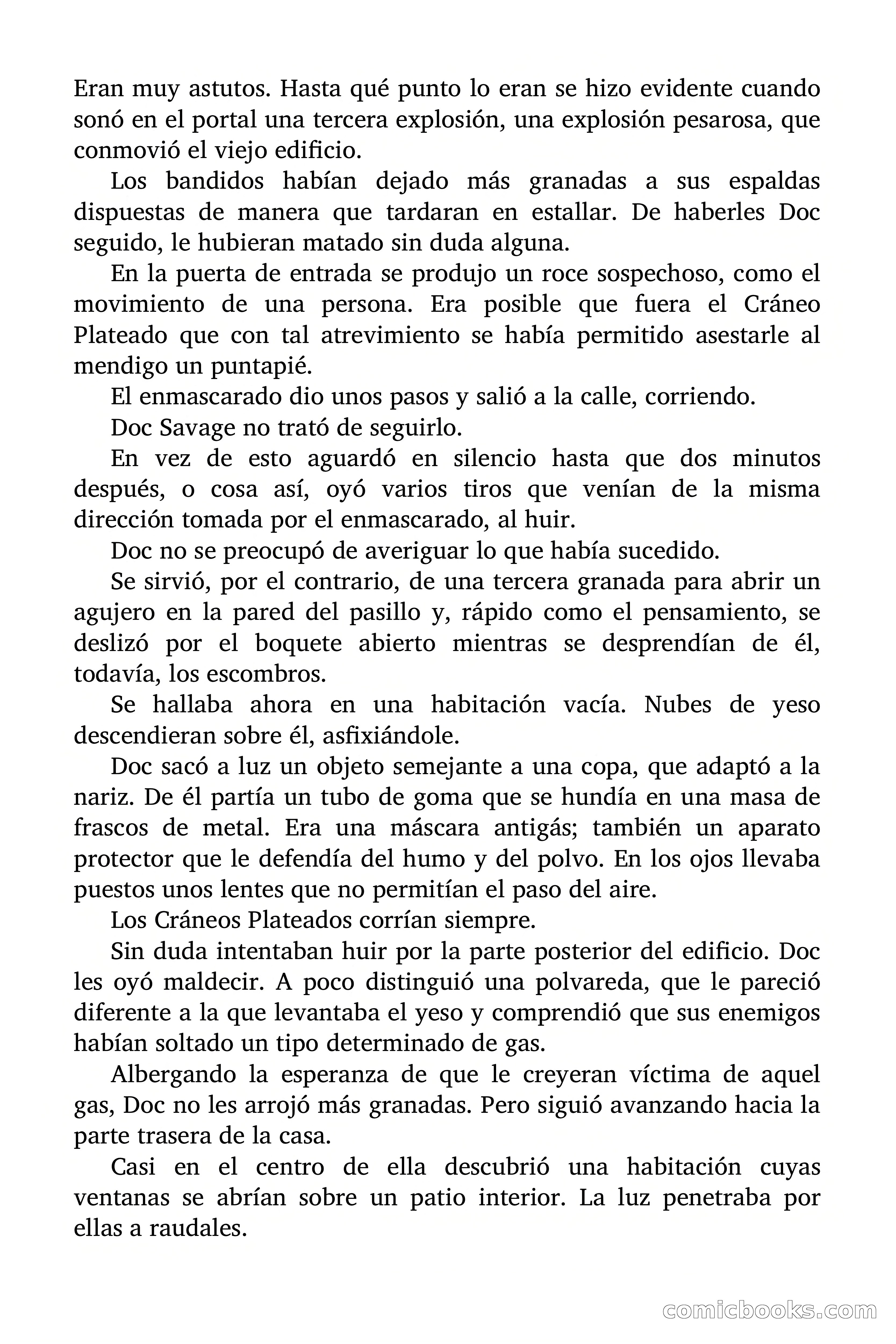 Doc Savage: La Muerte Vestida de Plata — page 123 of 177