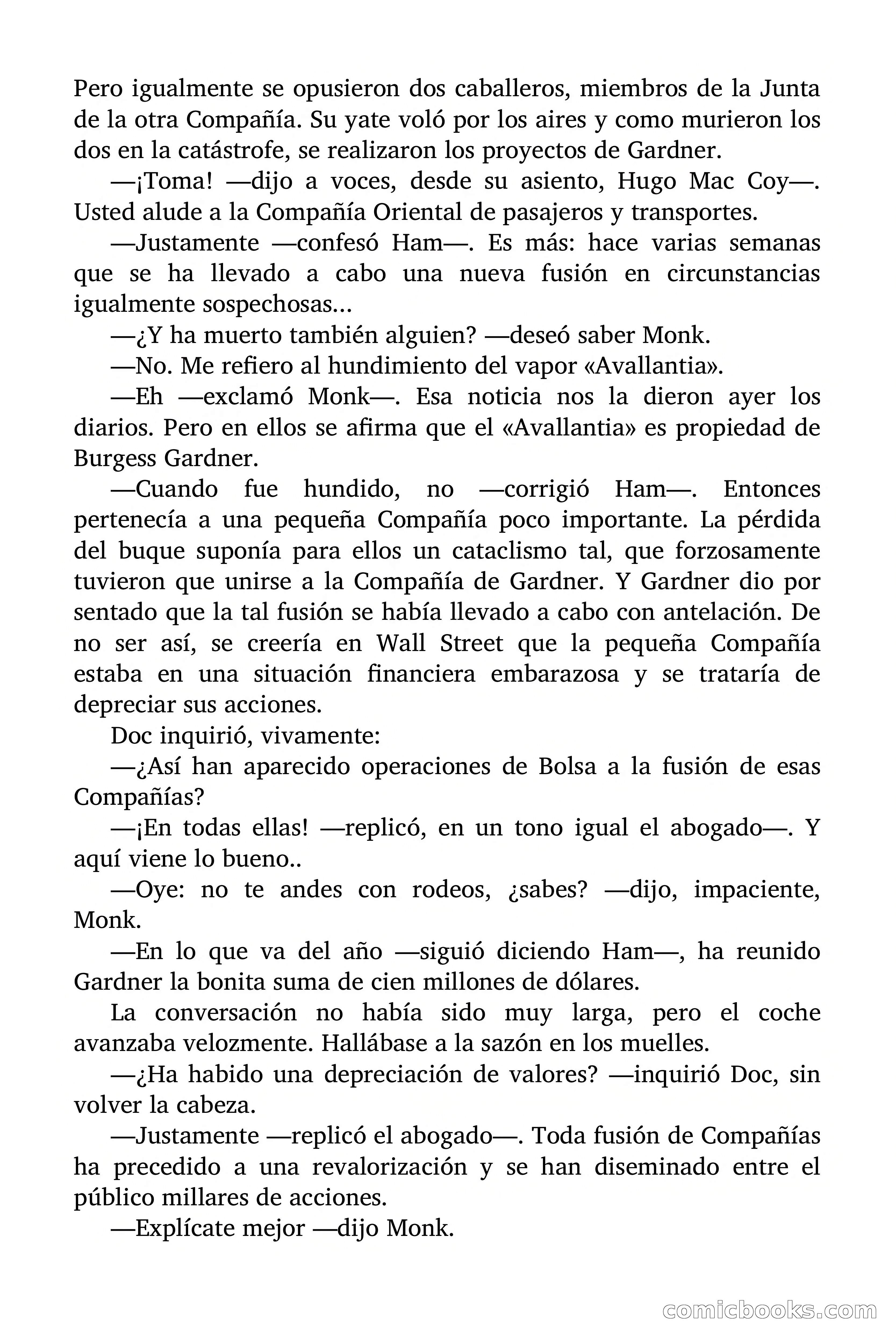 Doc Savage: La Muerte Vestida de Plata — page 129 of 177