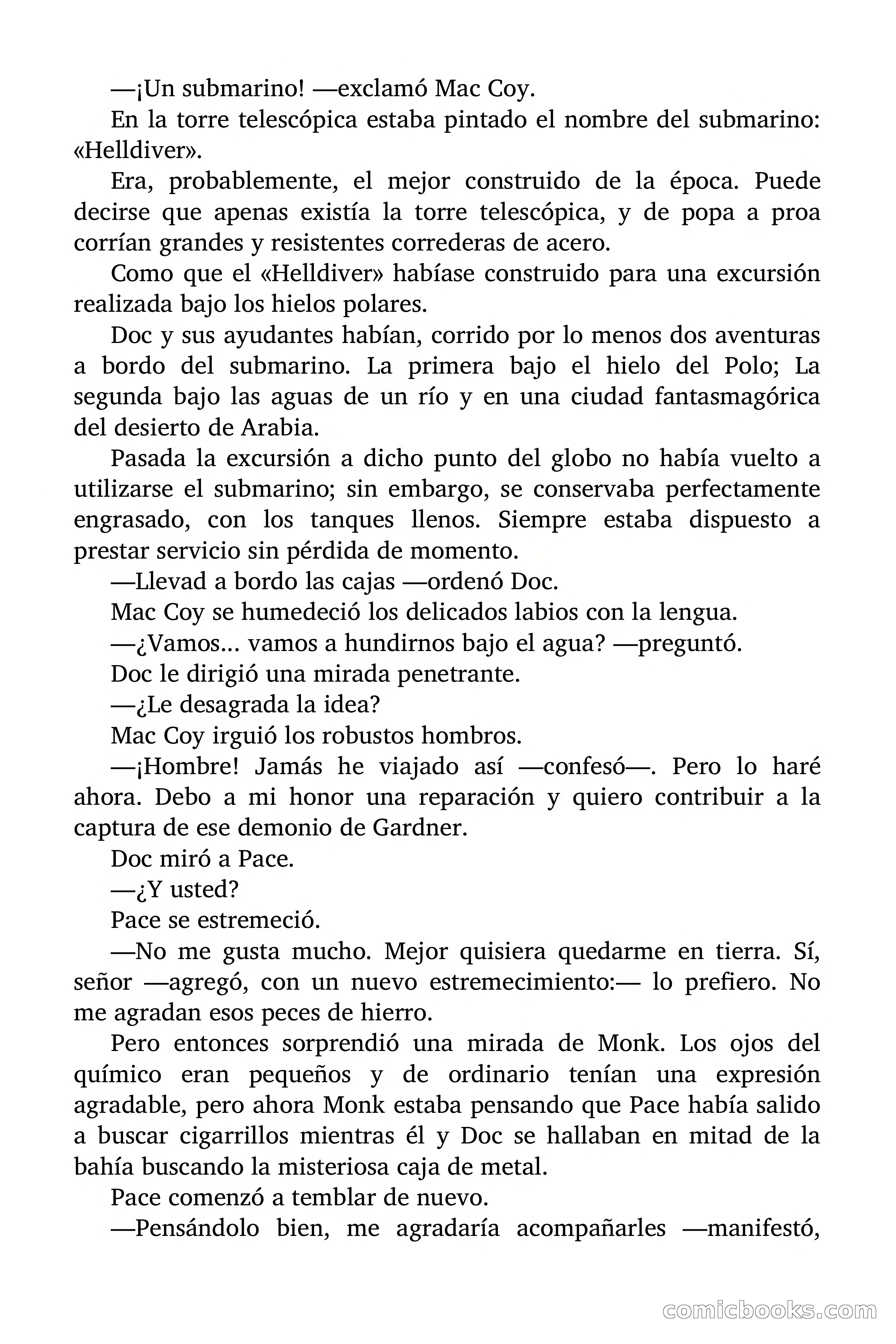 Doc Savage: La Muerte Vestida de Plata — page 132 of 177