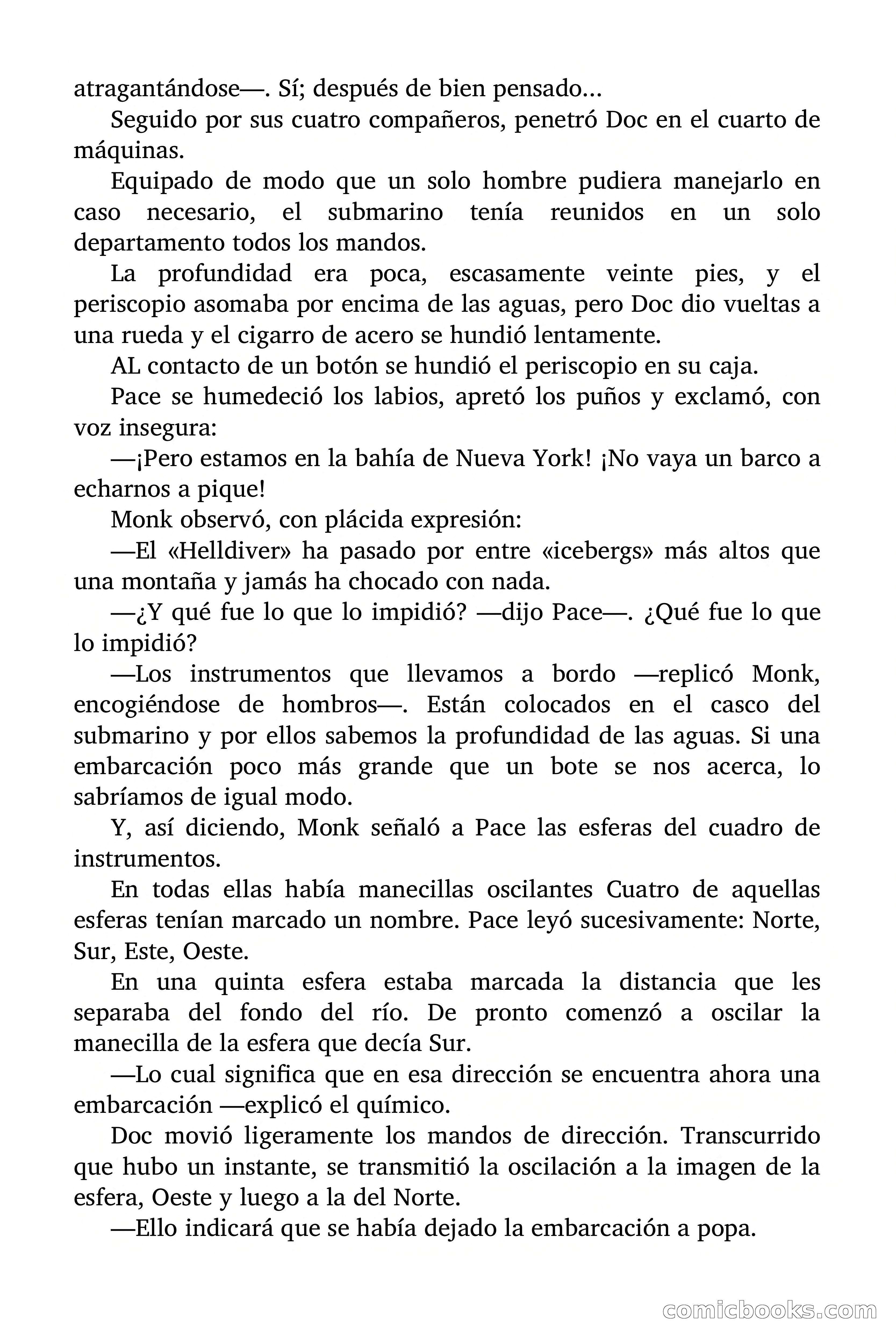 Doc Savage: La Muerte Vestida de Plata — page 133 of 177