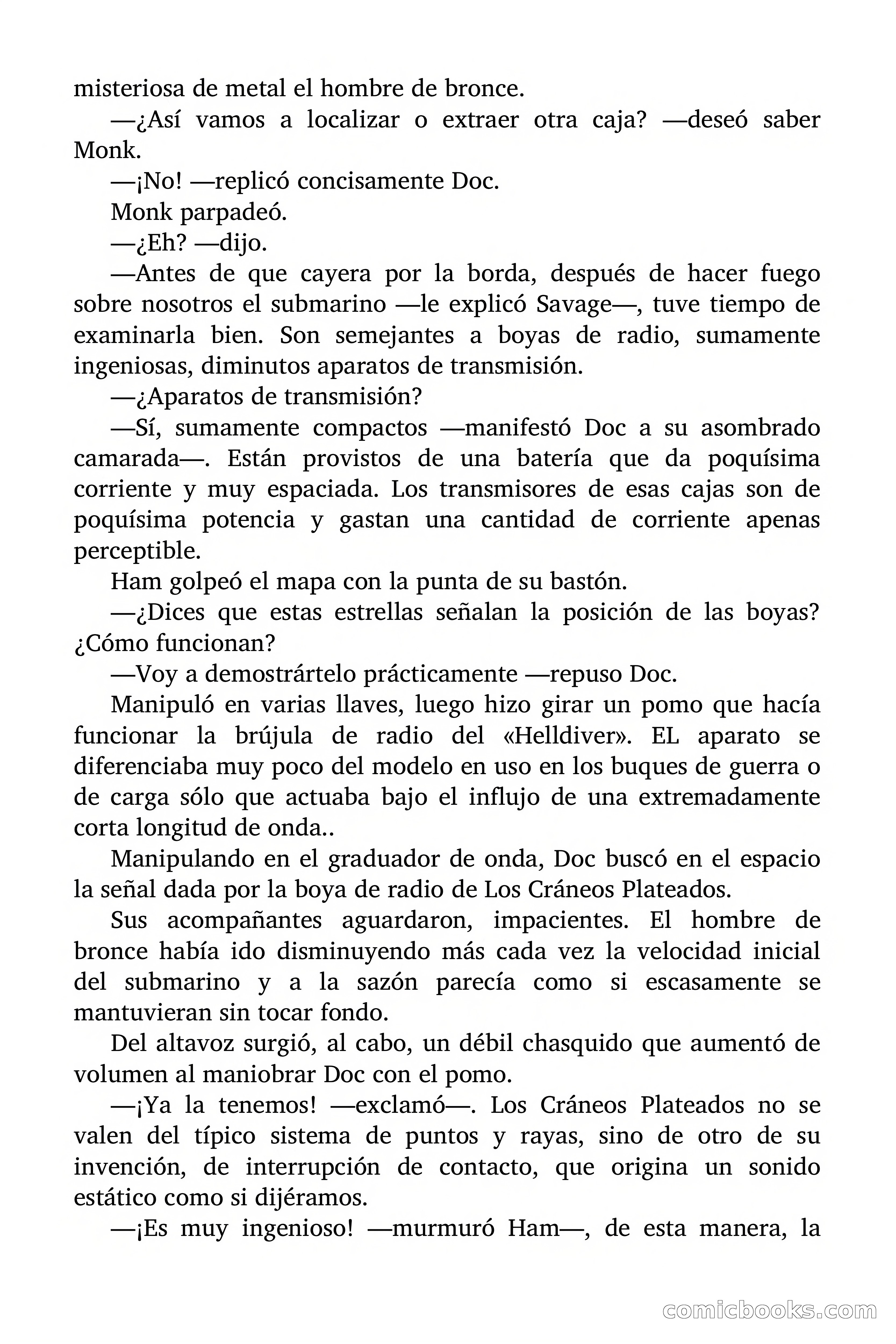 Doc Savage: La Muerte Vestida de Plata — page 135 of 177