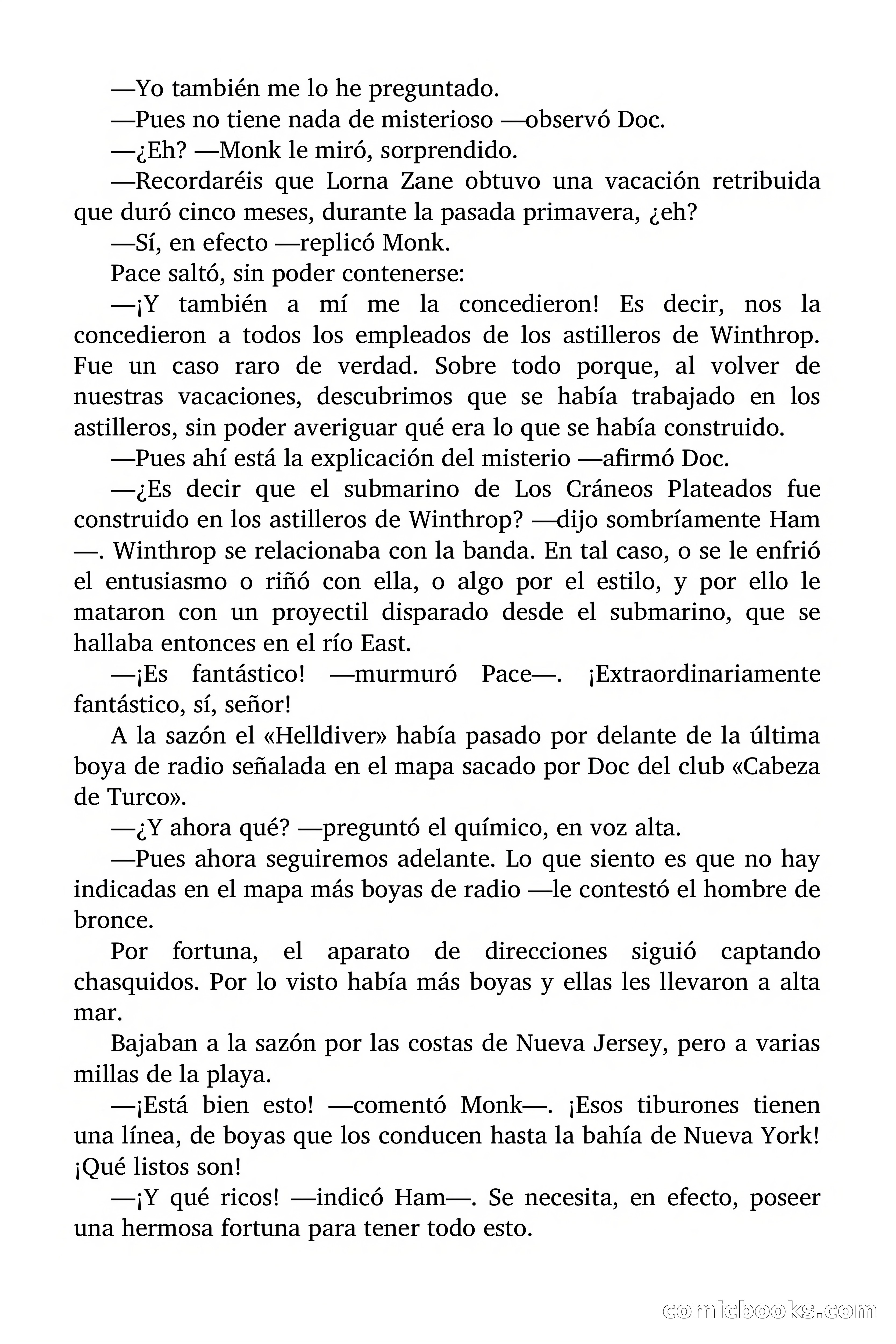 Doc Savage: La Muerte Vestida de Plata — page 138 of 177