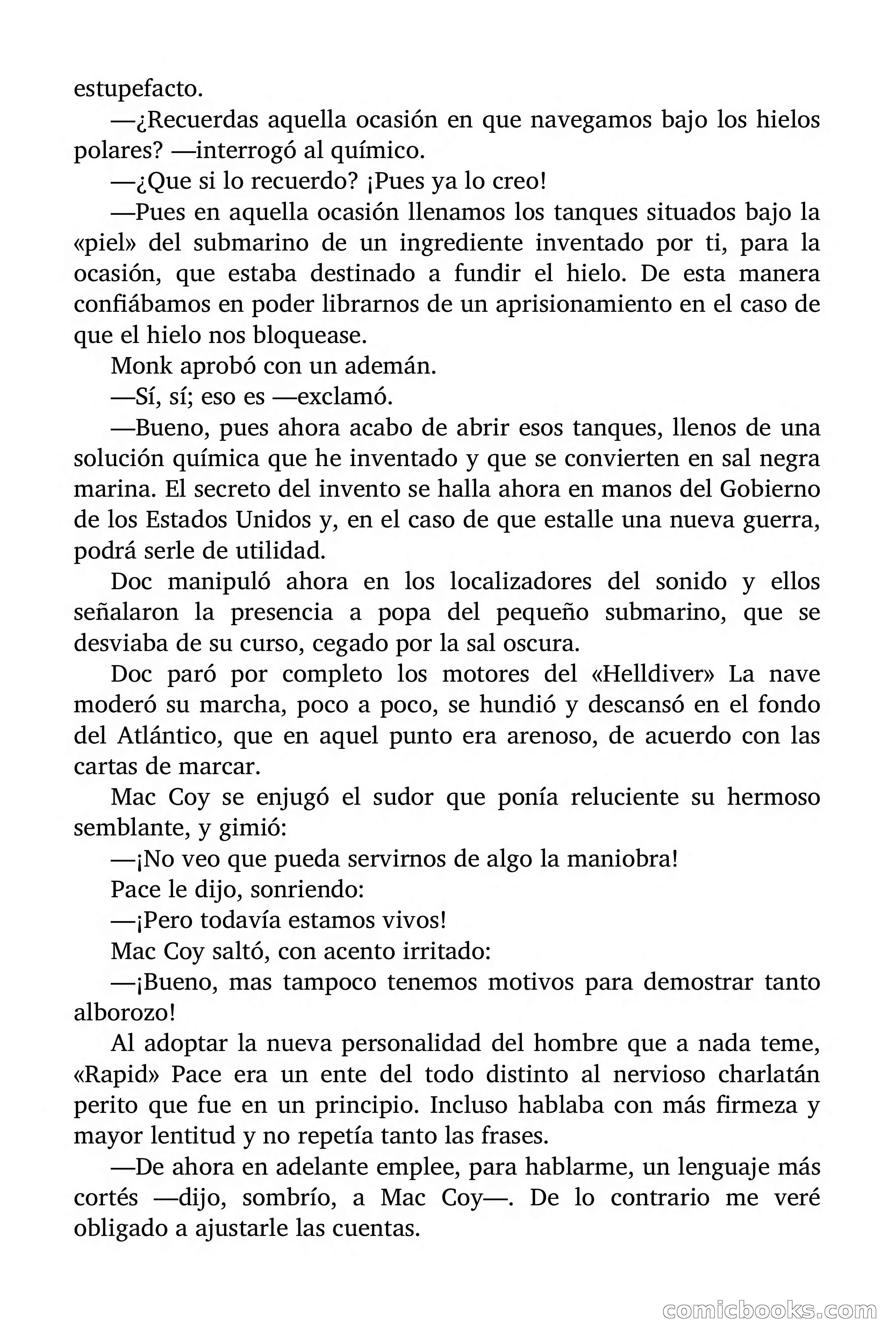 Doc Savage: La Muerte Vestida de Plata — page 141 of 177