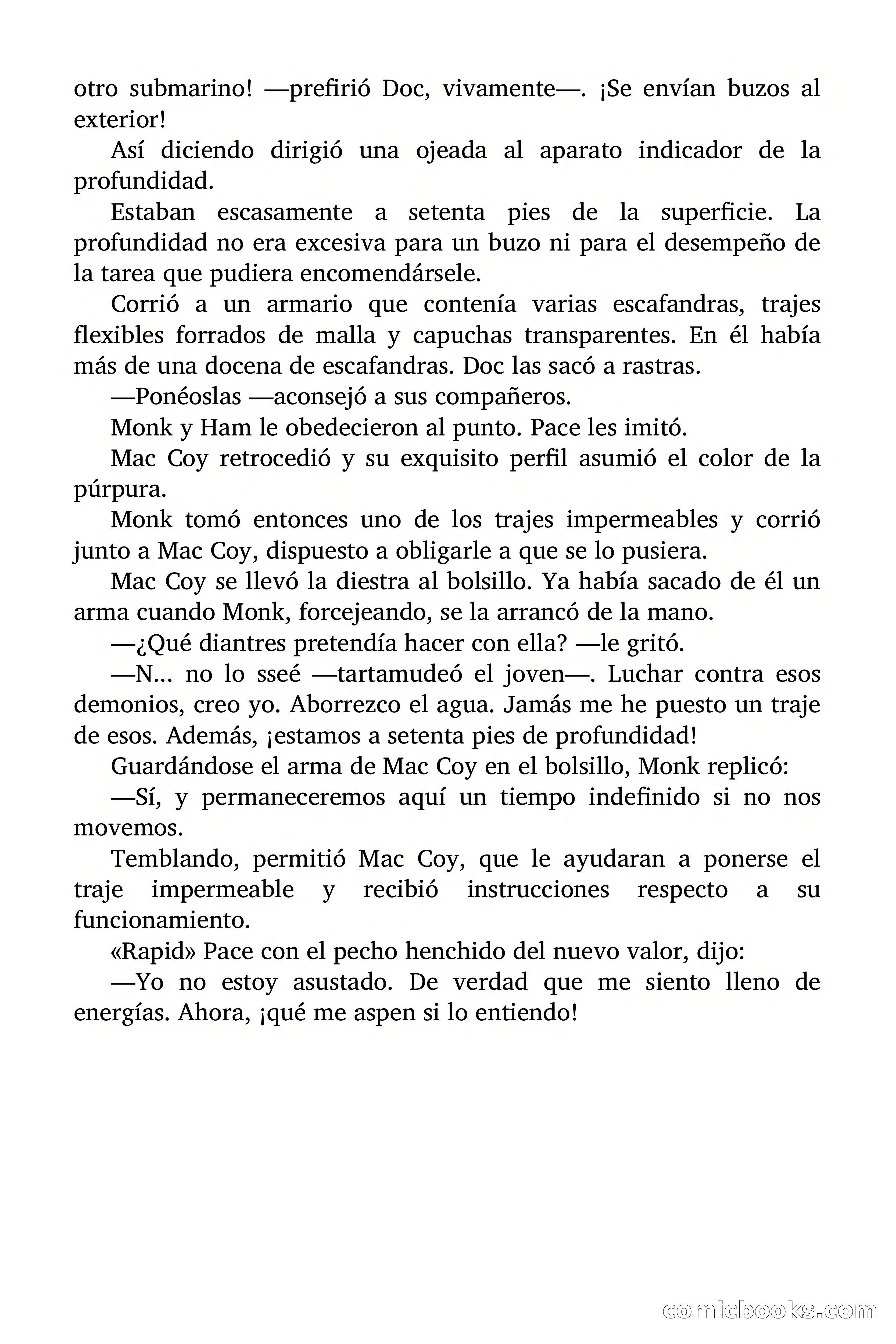 Doc Savage: La Muerte Vestida de Plata — page 143 of 177