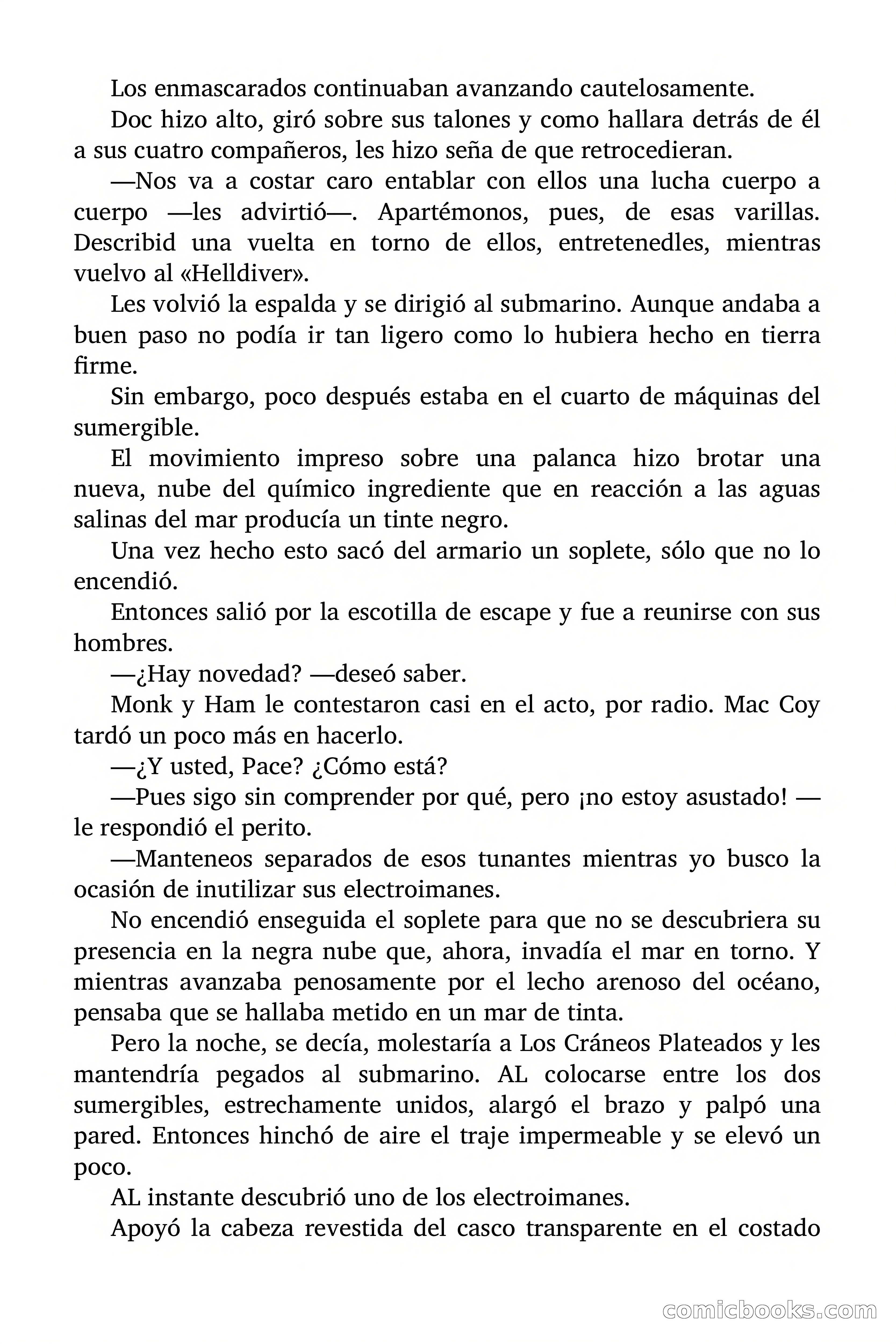 Doc Savage: La Muerte Vestida de Plata — page 147 of 177
