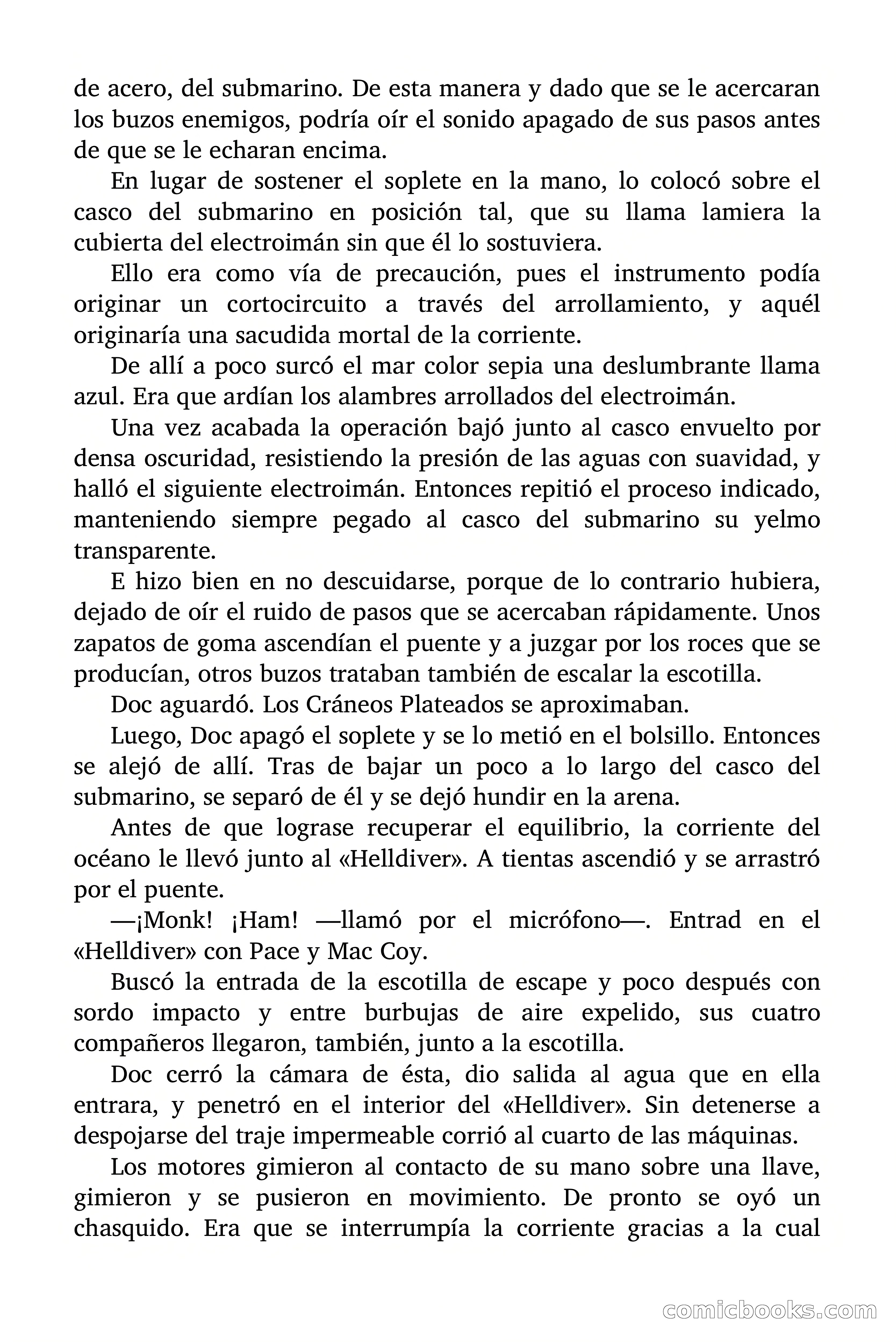 Doc Savage: La Muerte Vestida de Plata — page 148 of 177